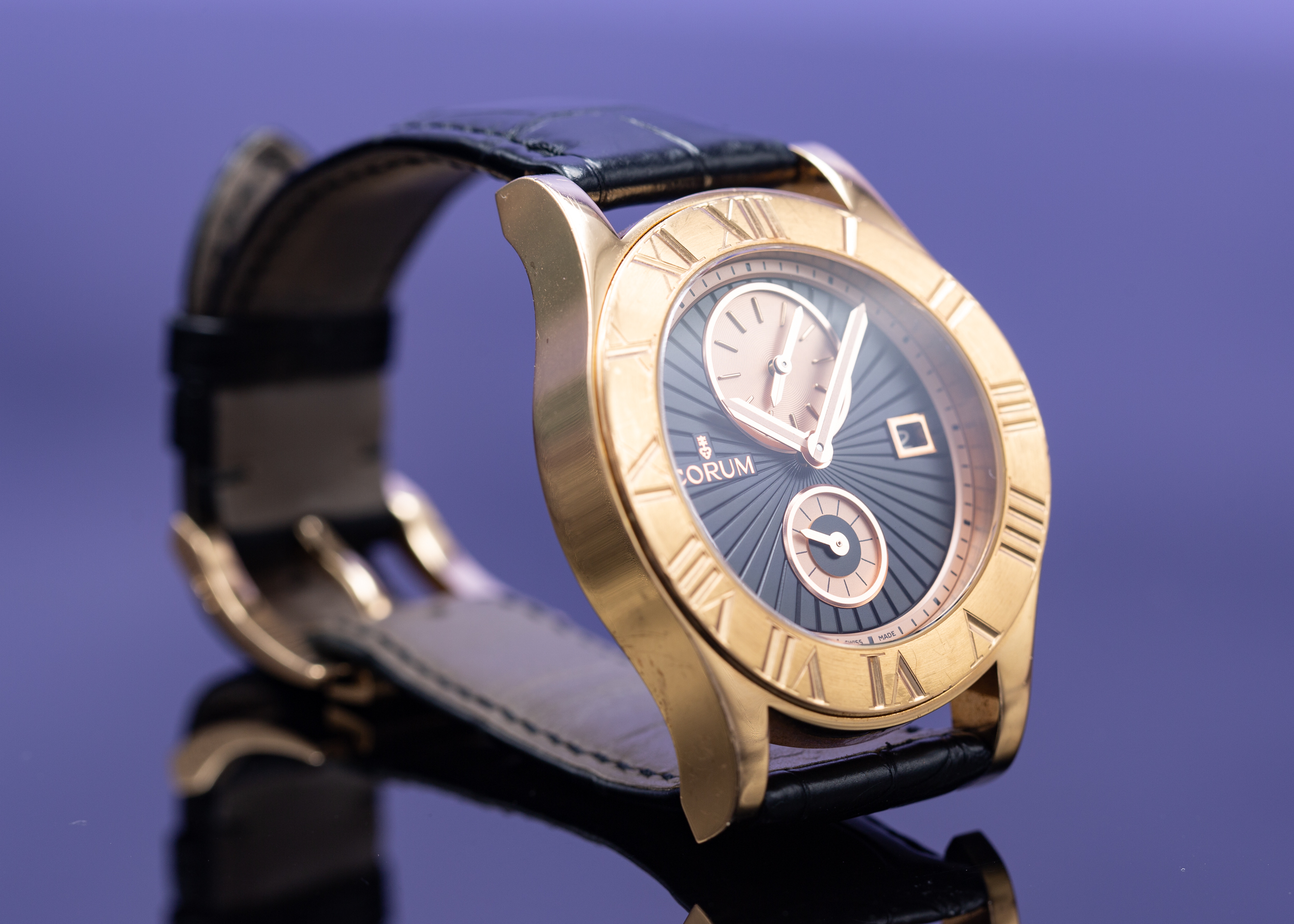 2000 S CORUM ROMULUS DUAL TIME for sale by auction in London