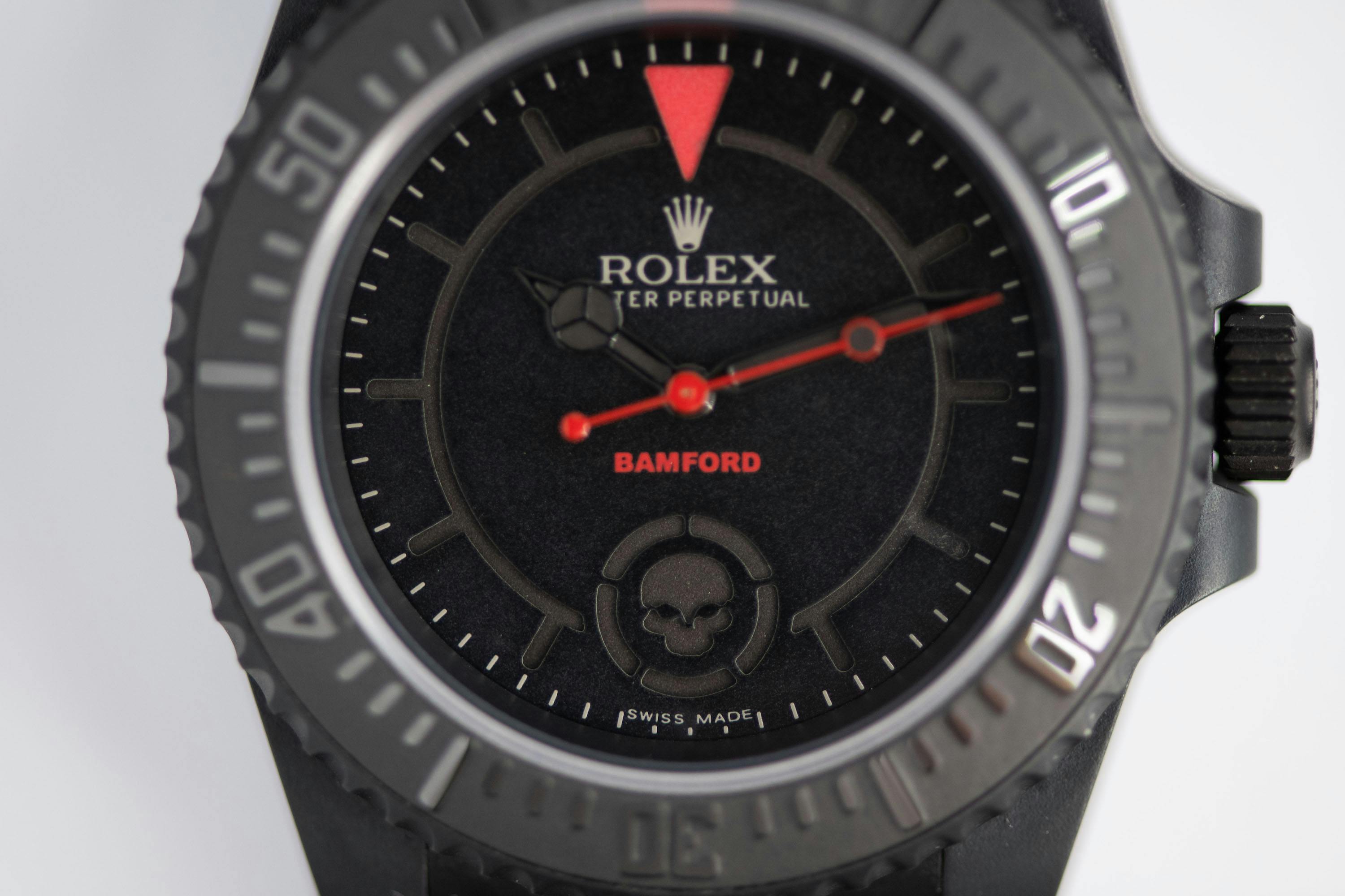 Bamford's 'Black Ops' Rolex Revealed