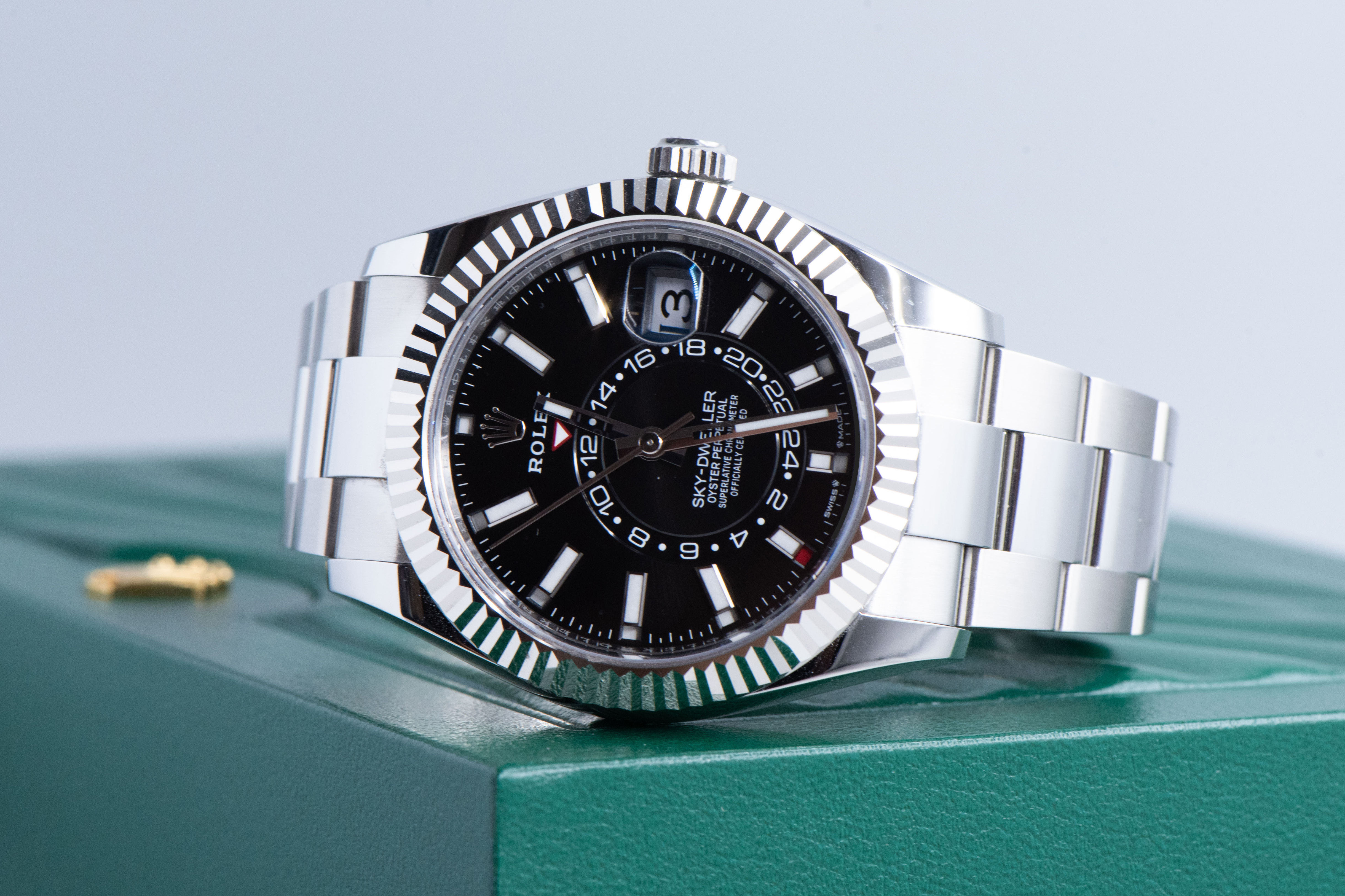 Rolex sky dweller copy hot sale