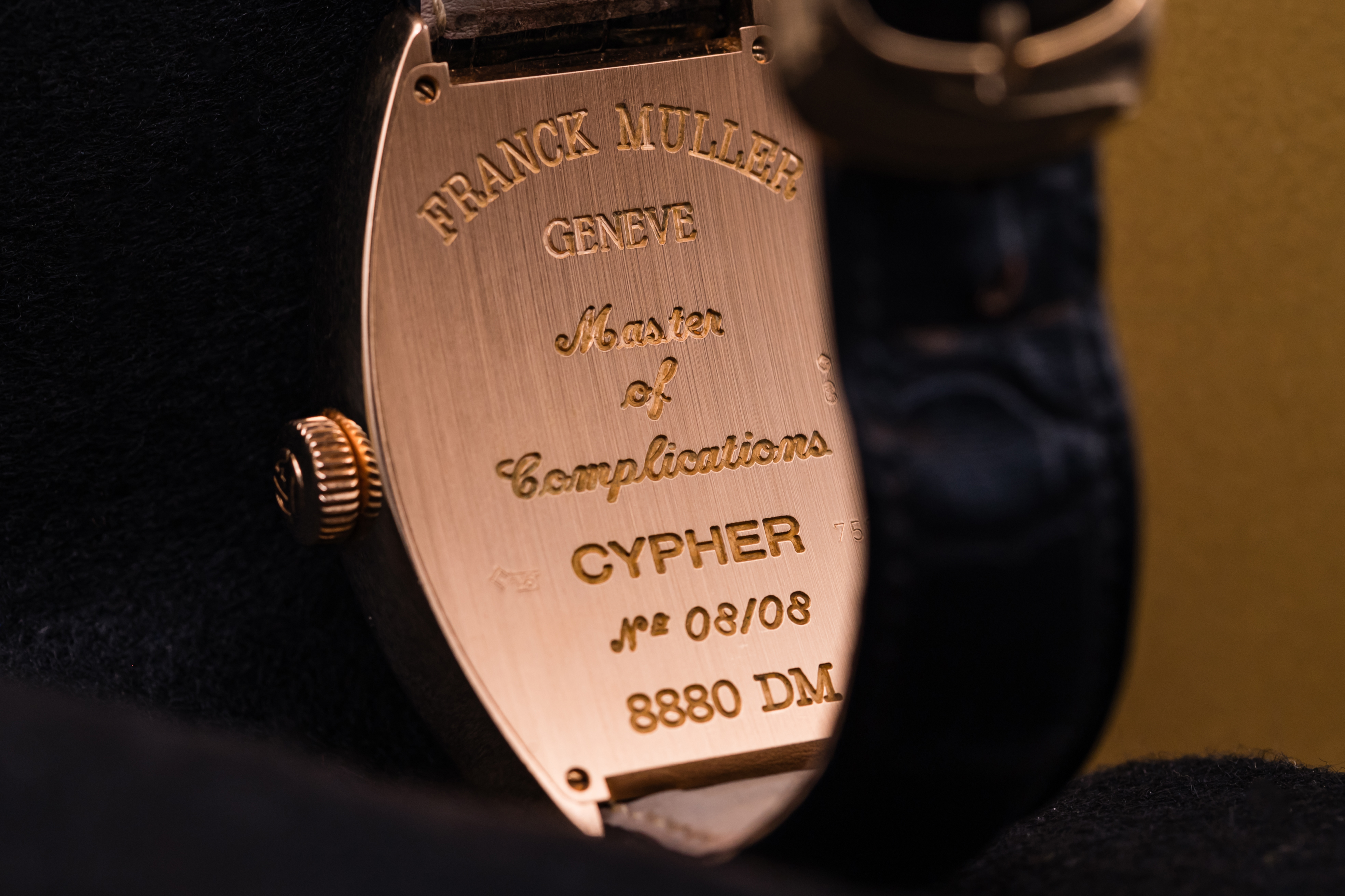 2008 FRANCK MULLER DOUBLE MYSTERY CYPHER for sale by auction in St