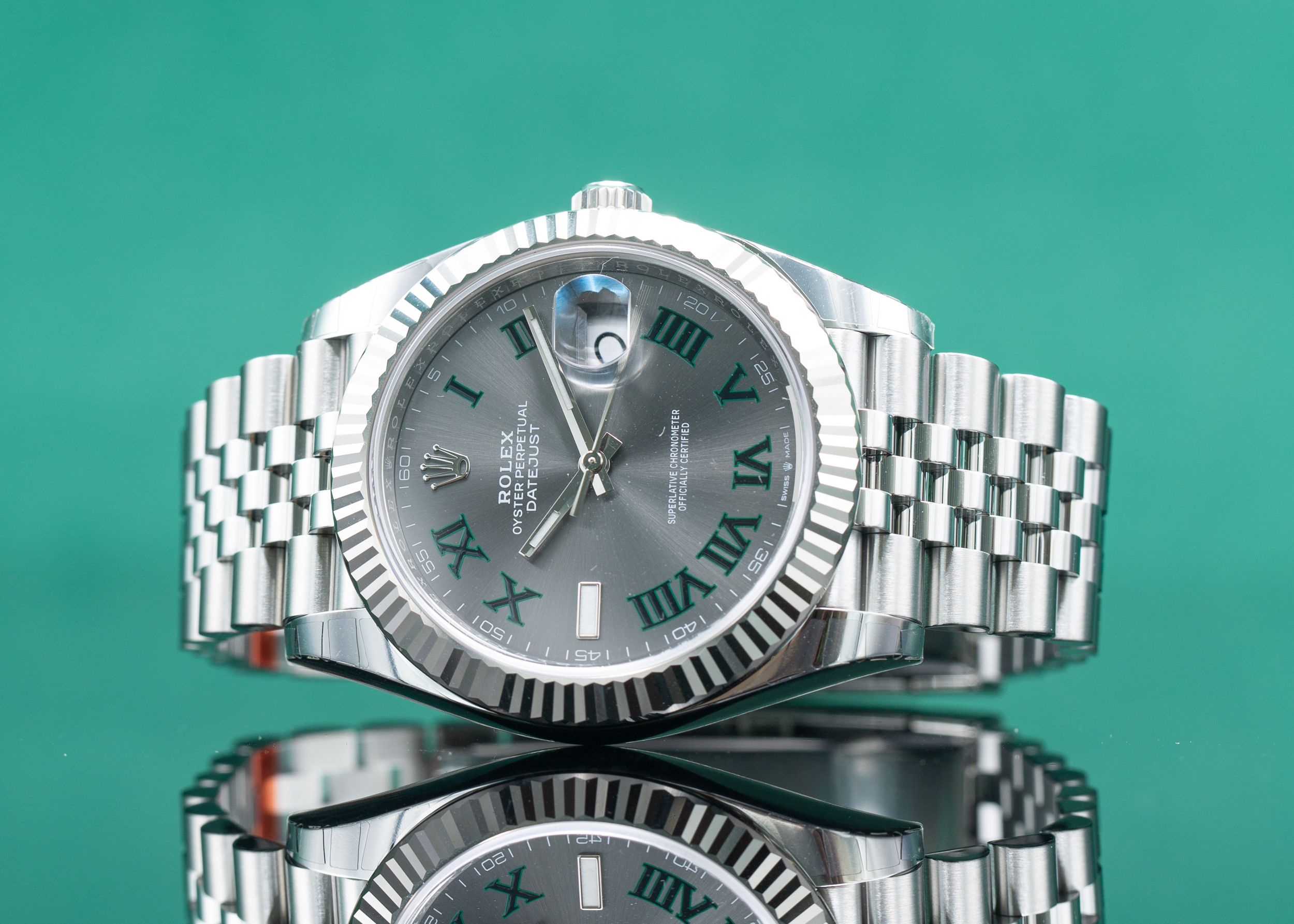 Rolex datejust 41 discount acero