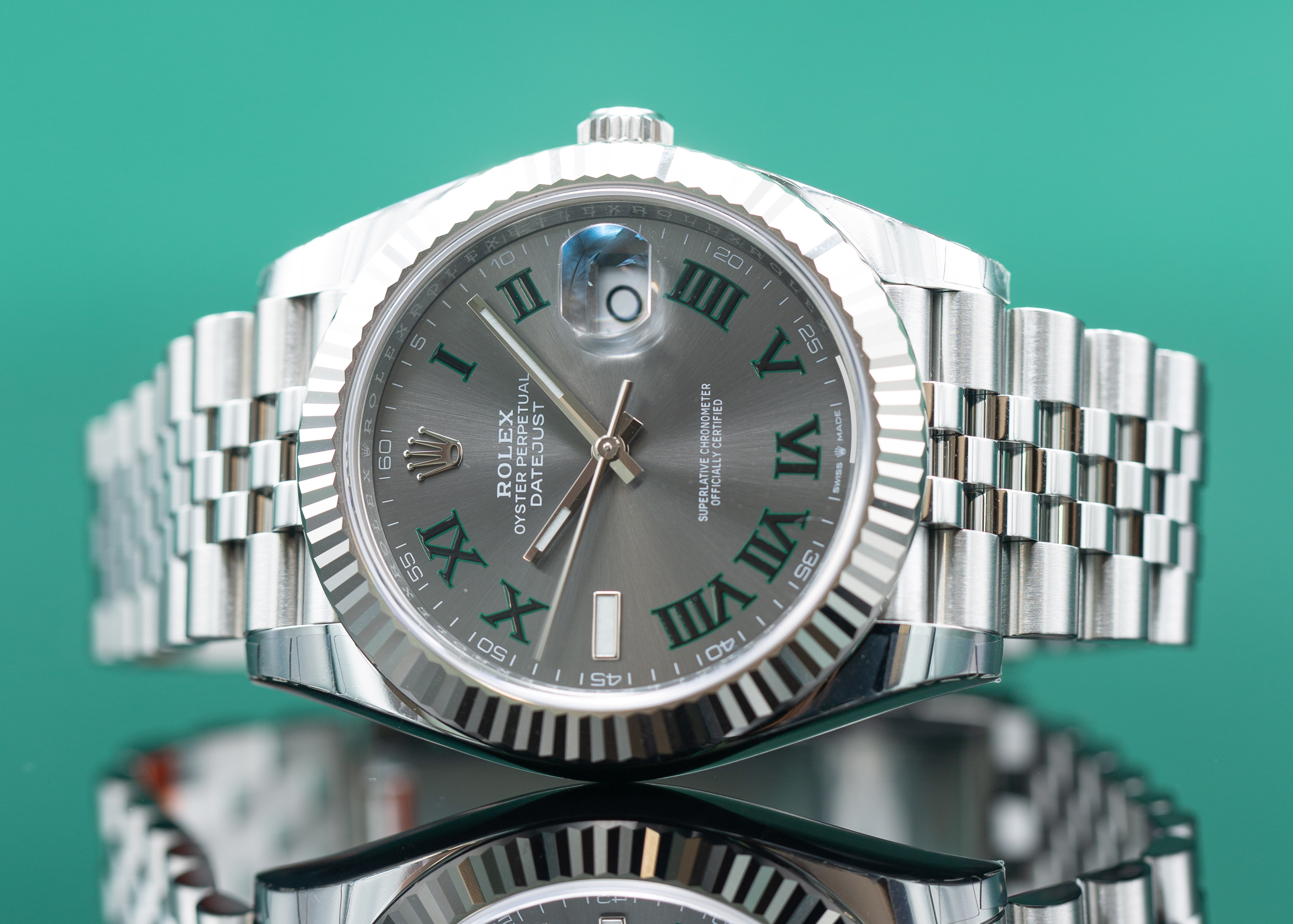 Rolex datejust 41 wimbledon for online sale