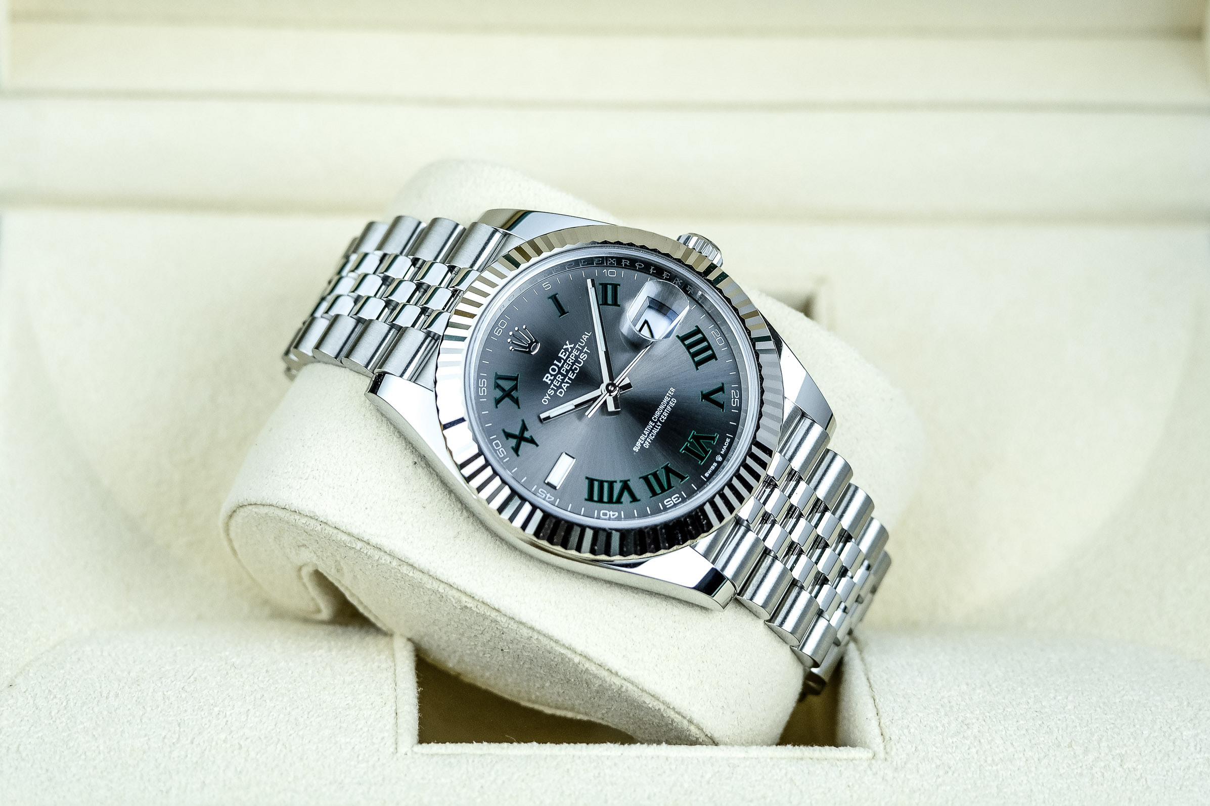 Rolex discount datejust cannelé