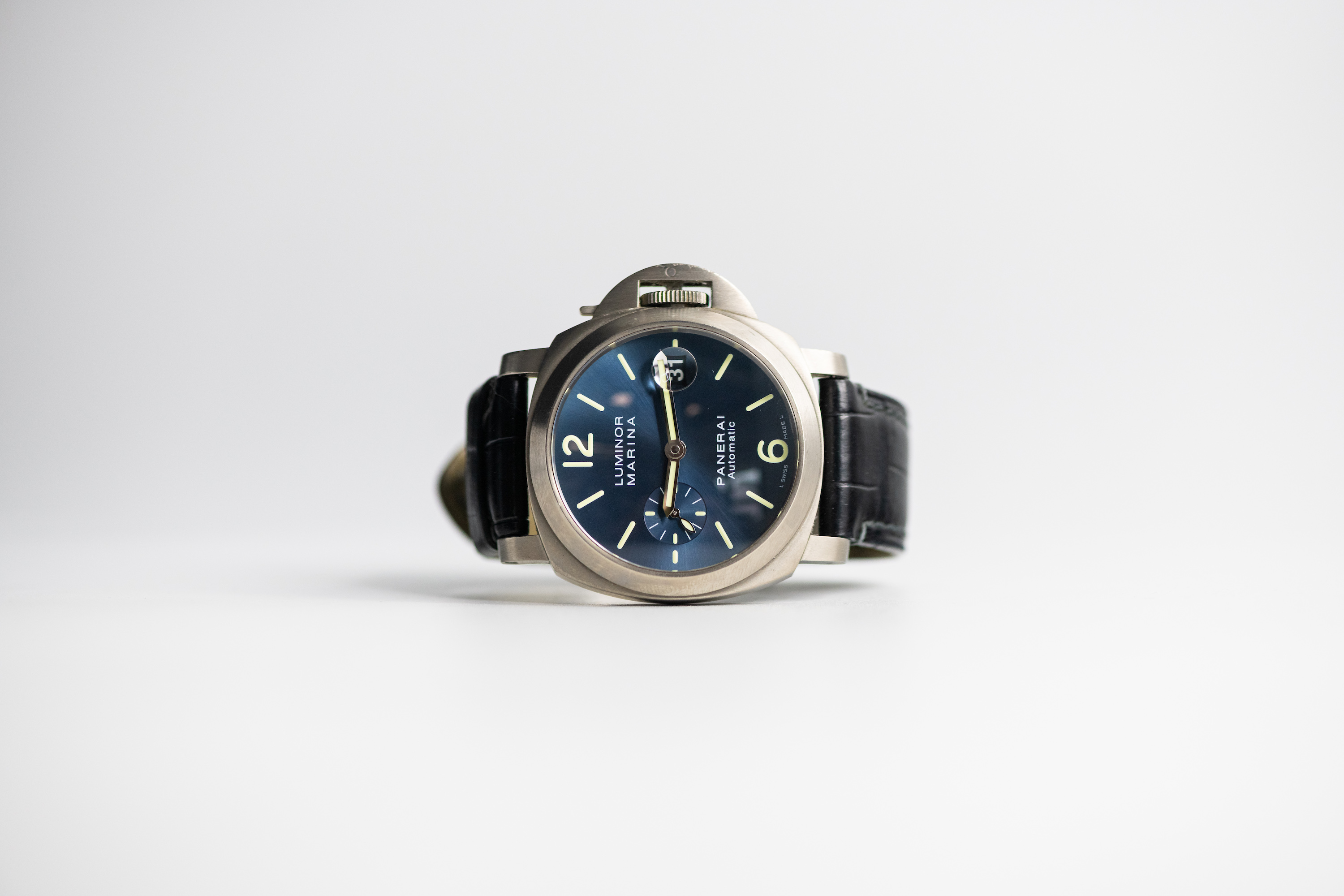 Panerai blue dial outlet for sale