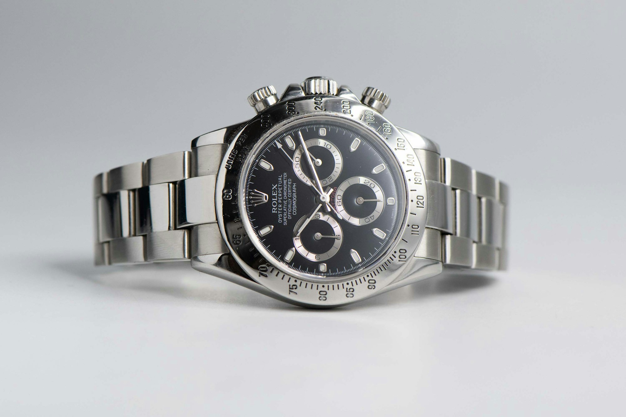 Rolex daytona stainless 2025 steel for sale