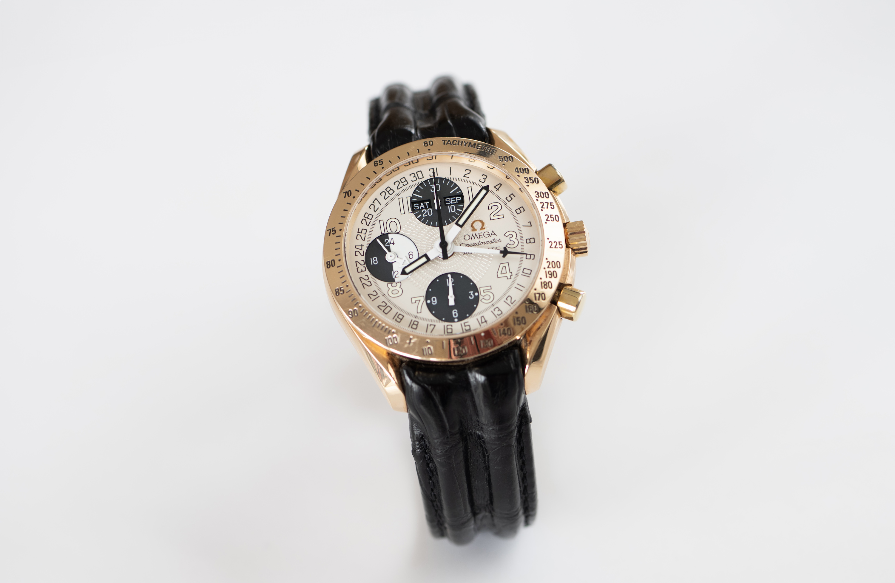 1990'S Omega Speedmaster Day-Date for sale by auction in
