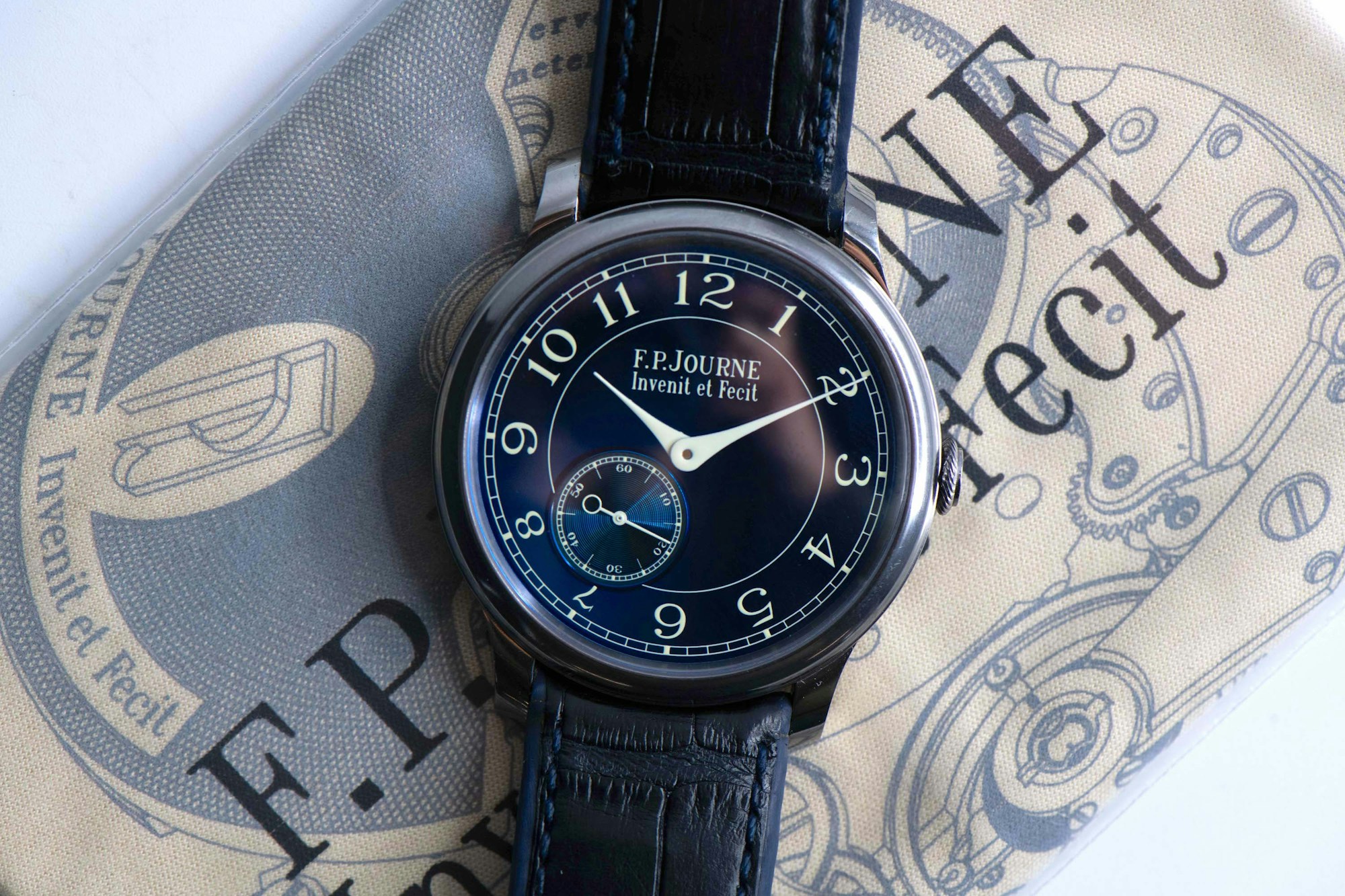 2013 F.P. Journe Chronom tre Bleu for sale by auction in London