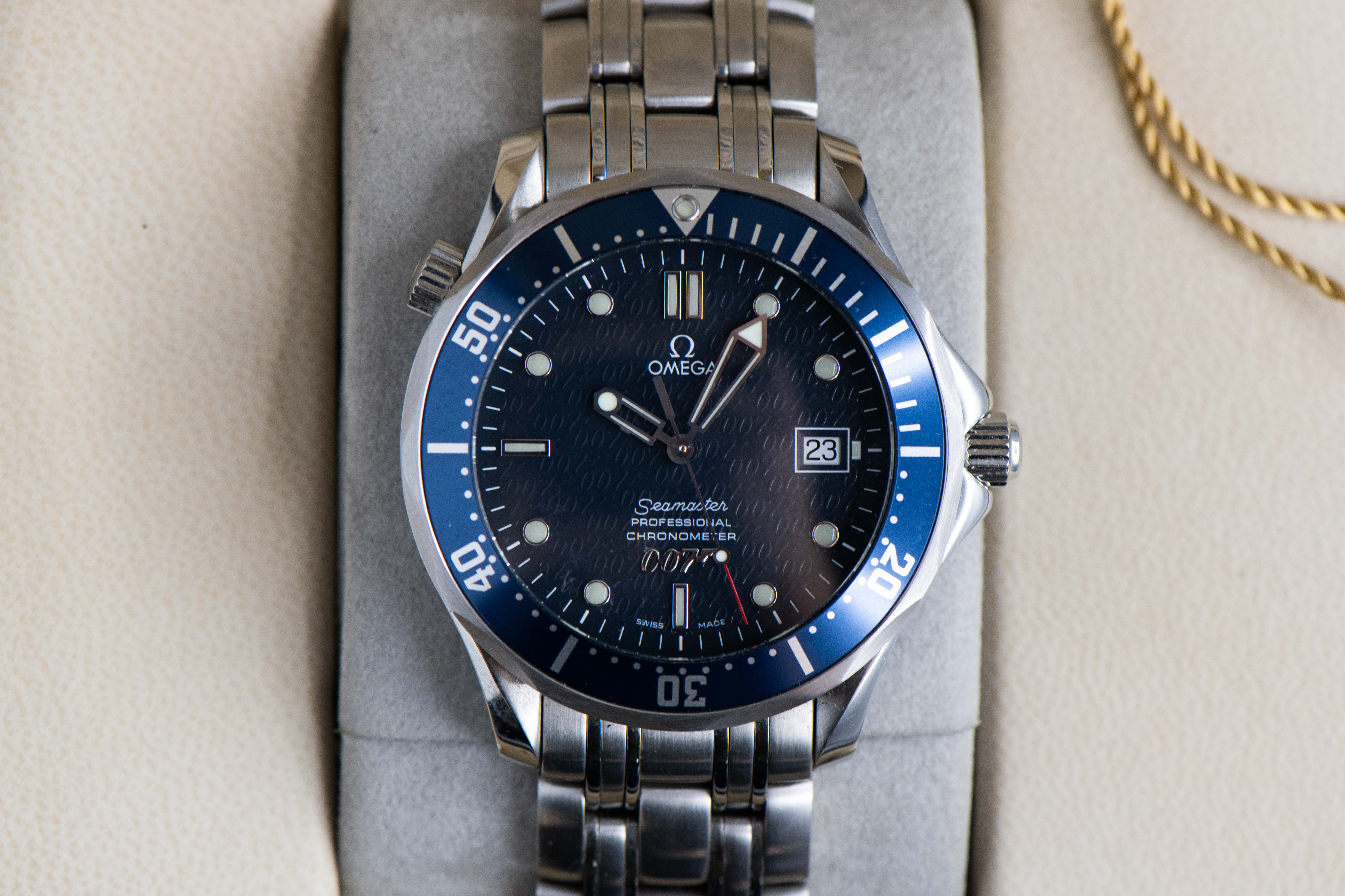 2003 Omega Seamaster 40th Anniversary James Bond for sale by