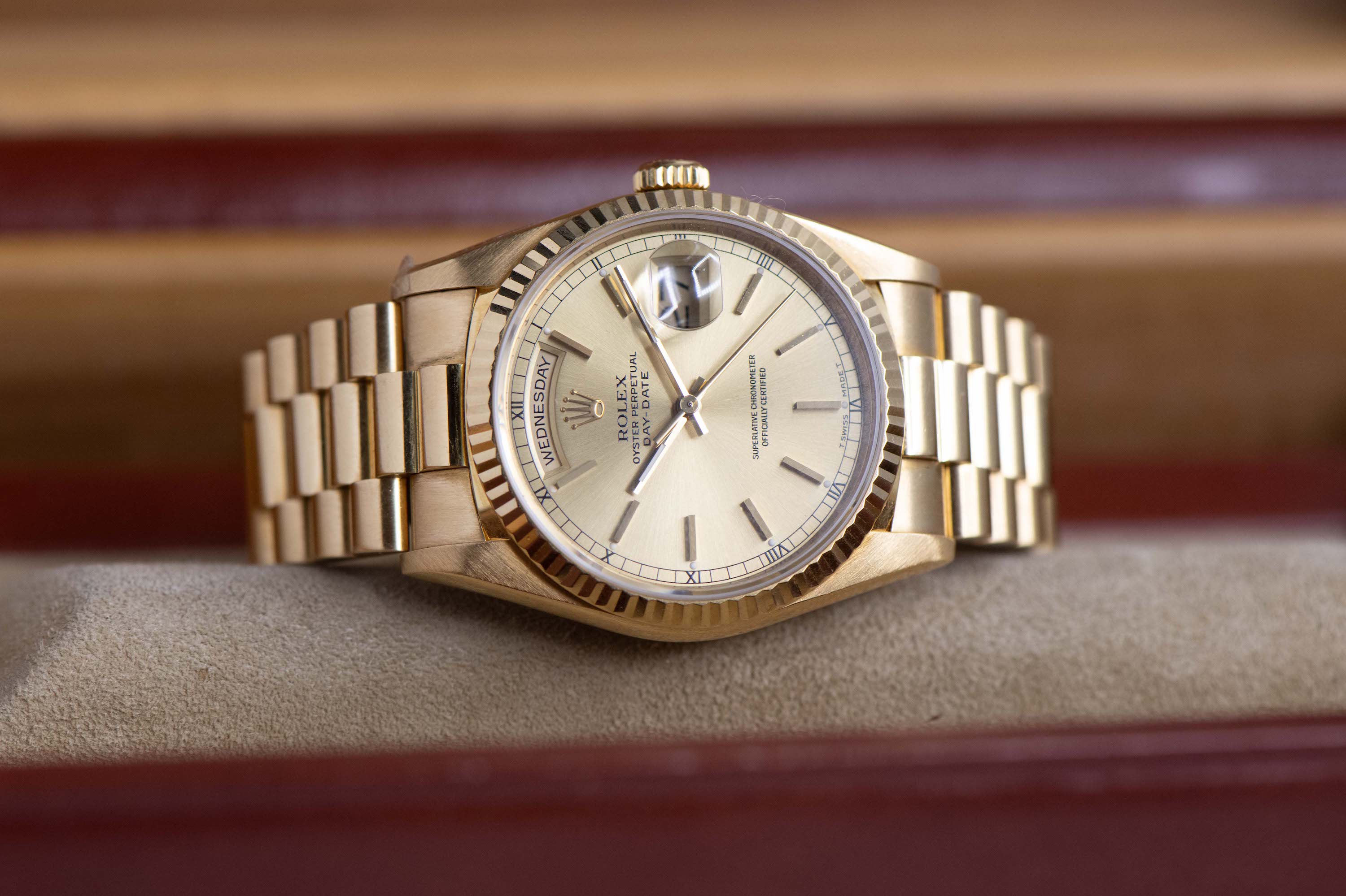 1990 Rolex Day Date for sale by auction in London United Kingdom