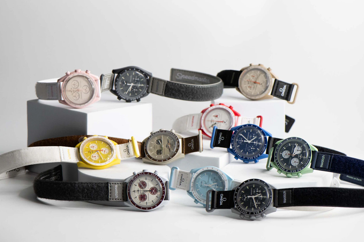 2023 Omega X Swatch MoonSwatch 'Complete Collection' For Sale by