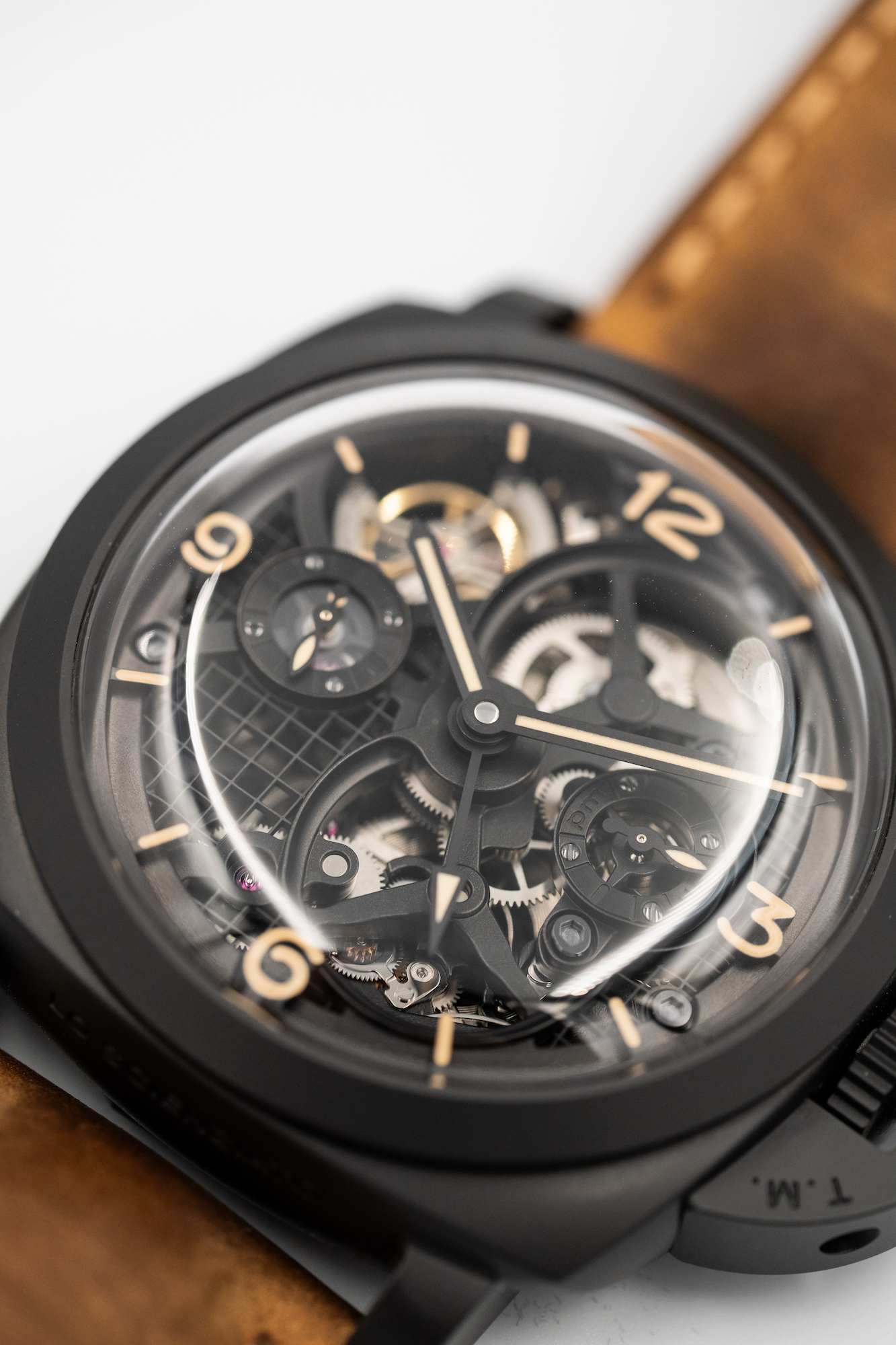 2013 Panerai Luminor 1950 Tourbillon GMT Ceramica Lo Scienziato