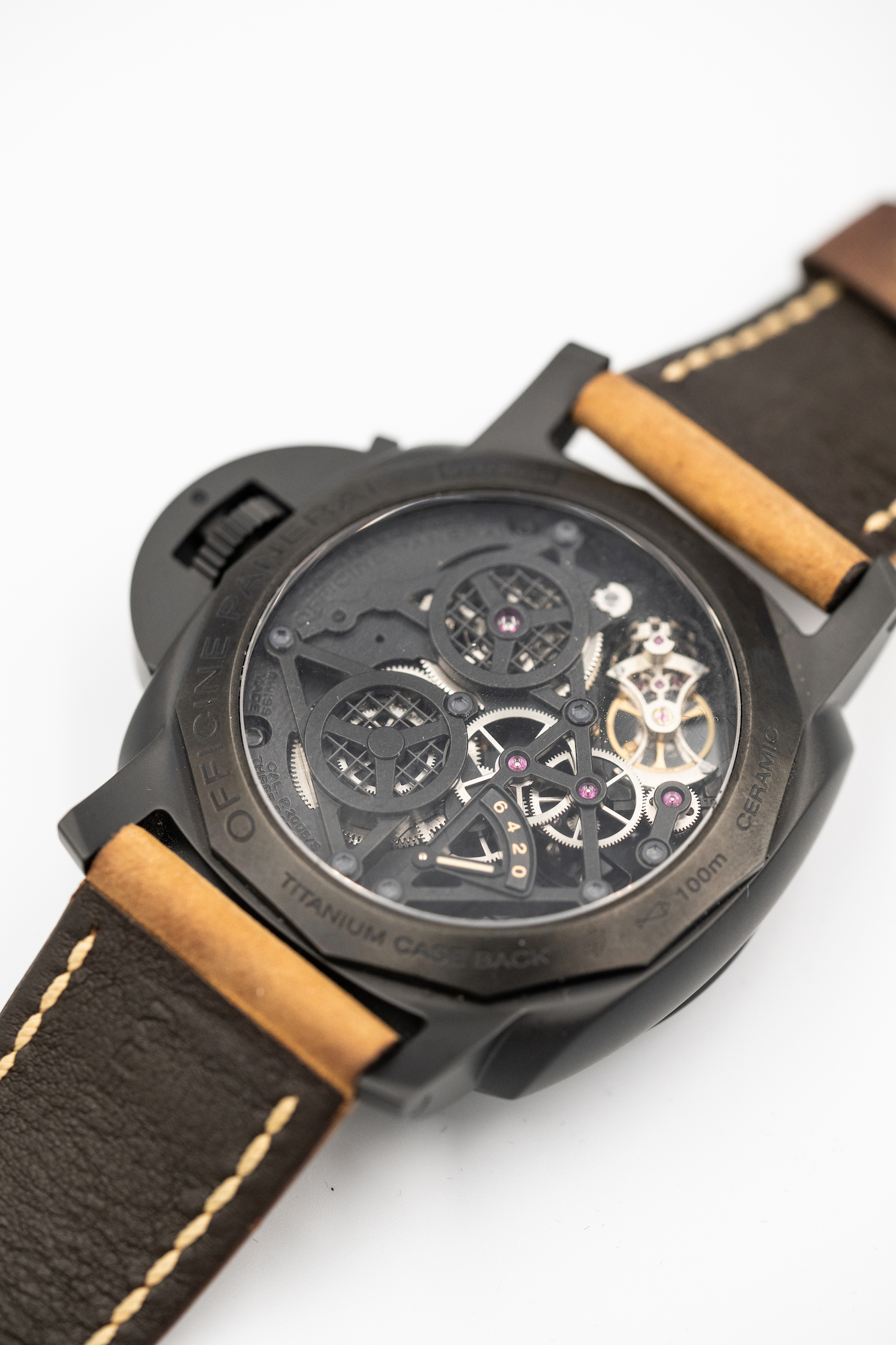 2013 Panerai Luminor 1950 Tourbillon GMT Ceramica Lo Scienziato