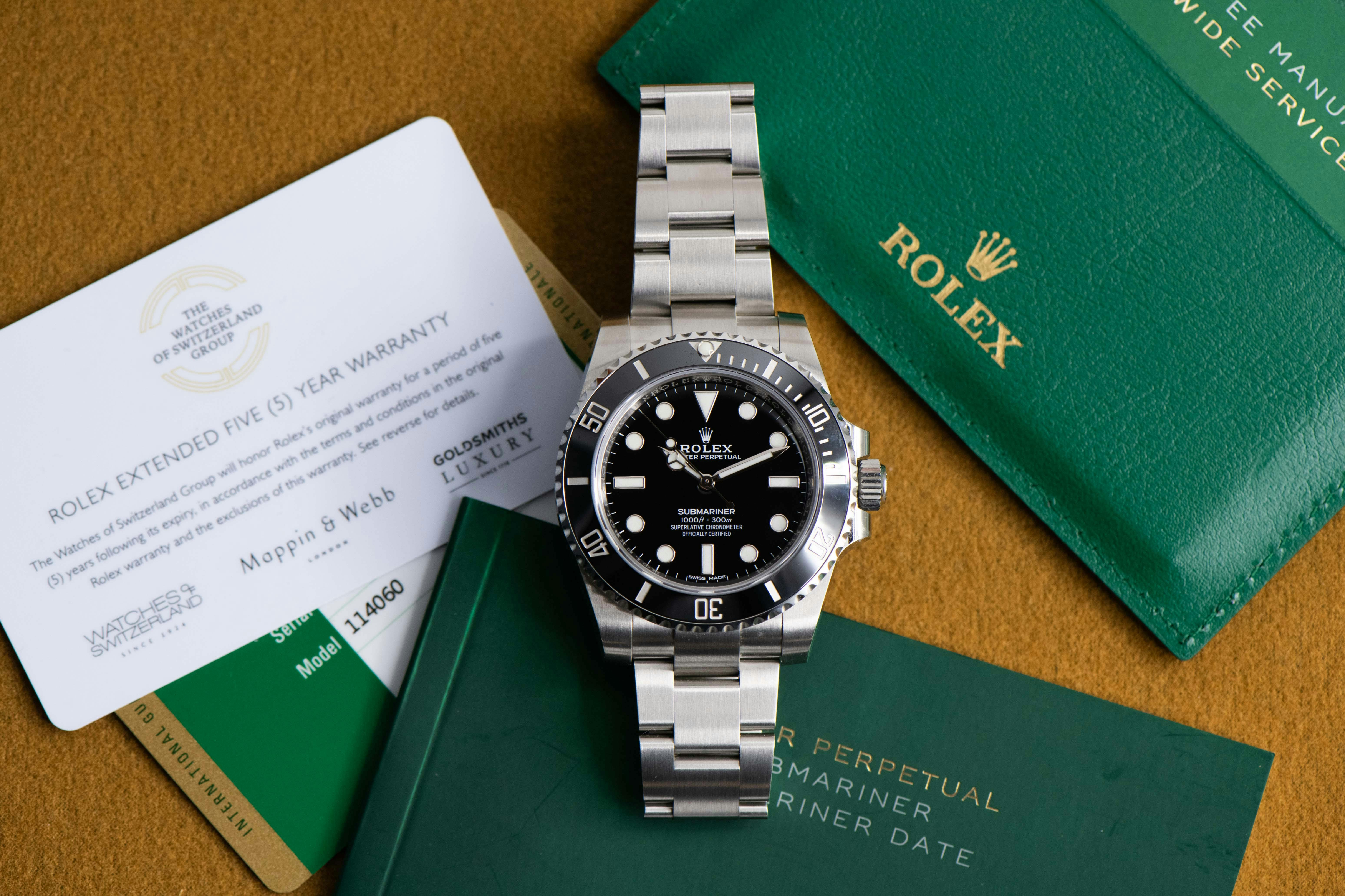 Rolex 2025 hulk goldsmiths