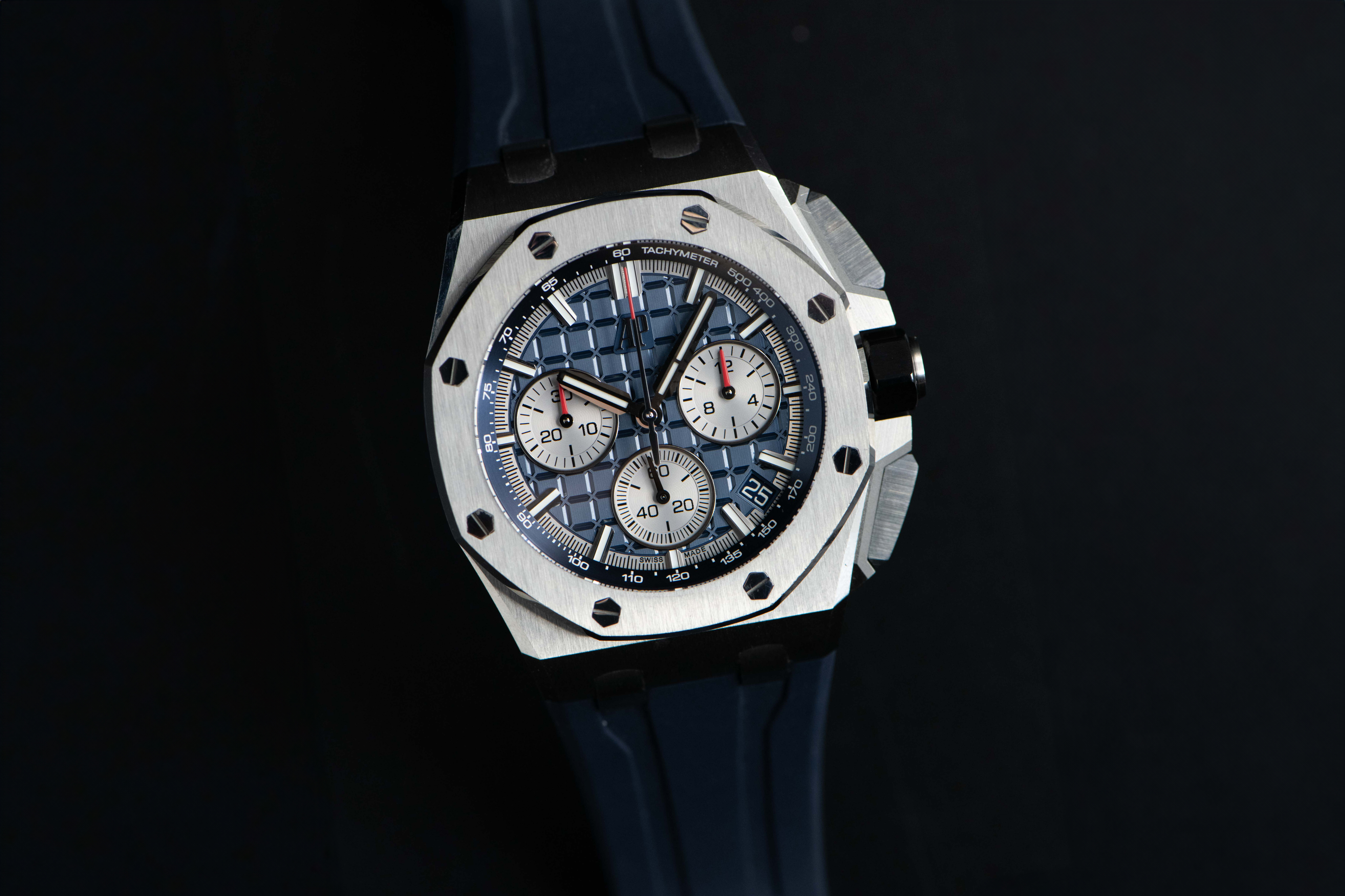 Audemars piguet royal oak black baton hot sale