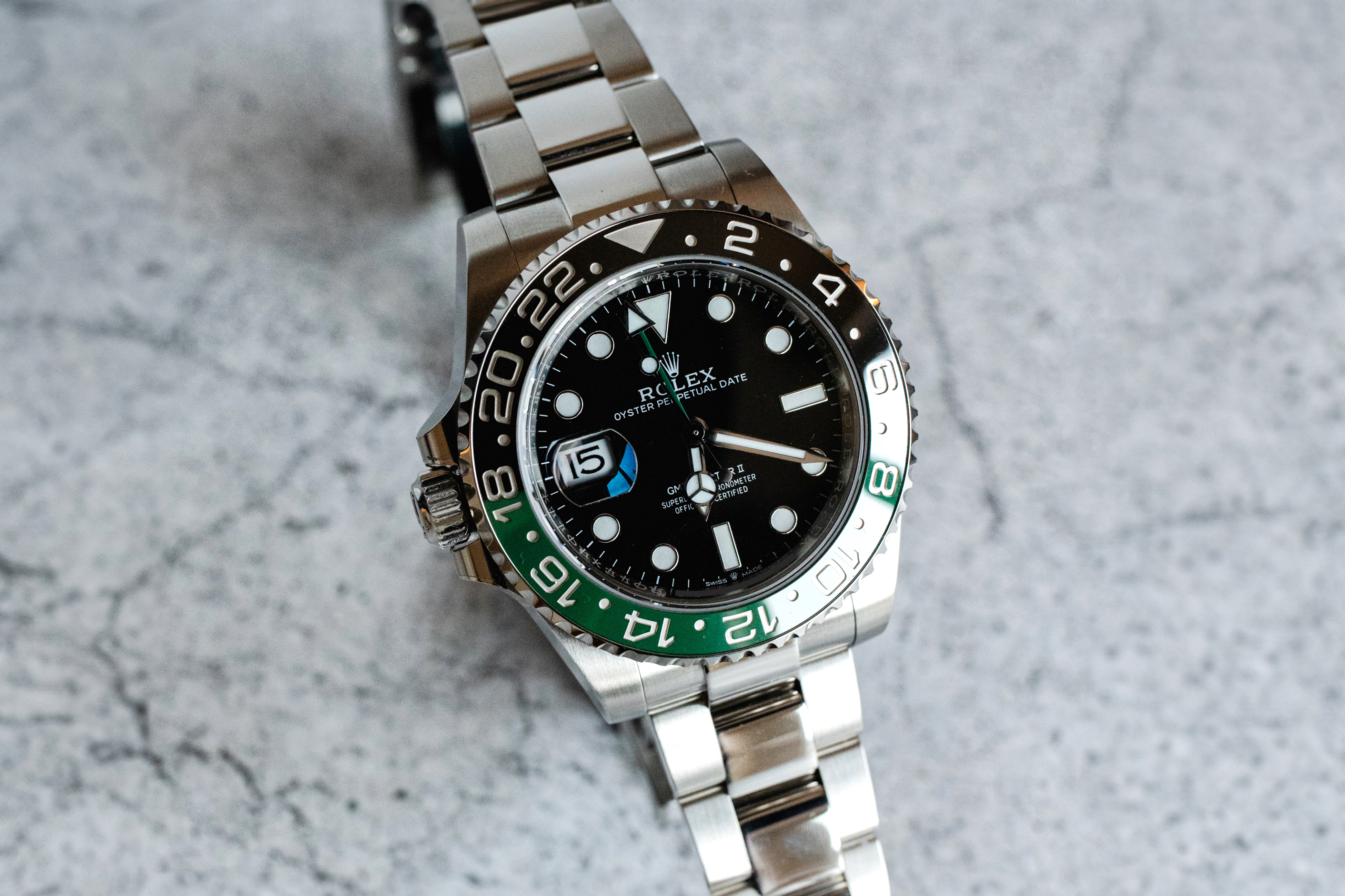 DEC 2023 NEW PAPERS Rolex GMT-Master II SPRITE Green India | Ubuy