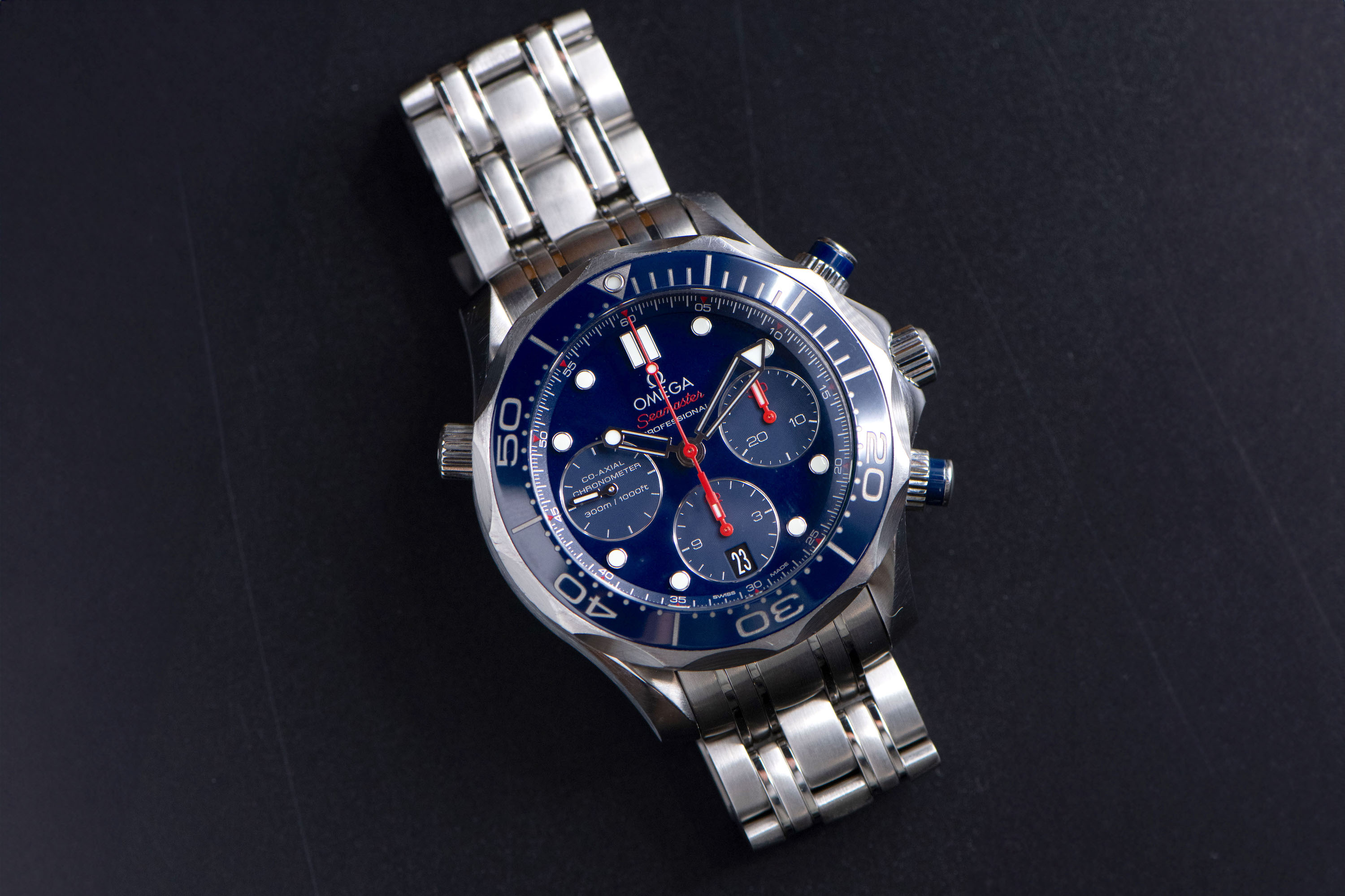 2017 Omega Seamaster Diver 300M Chronograph for sale by auction in