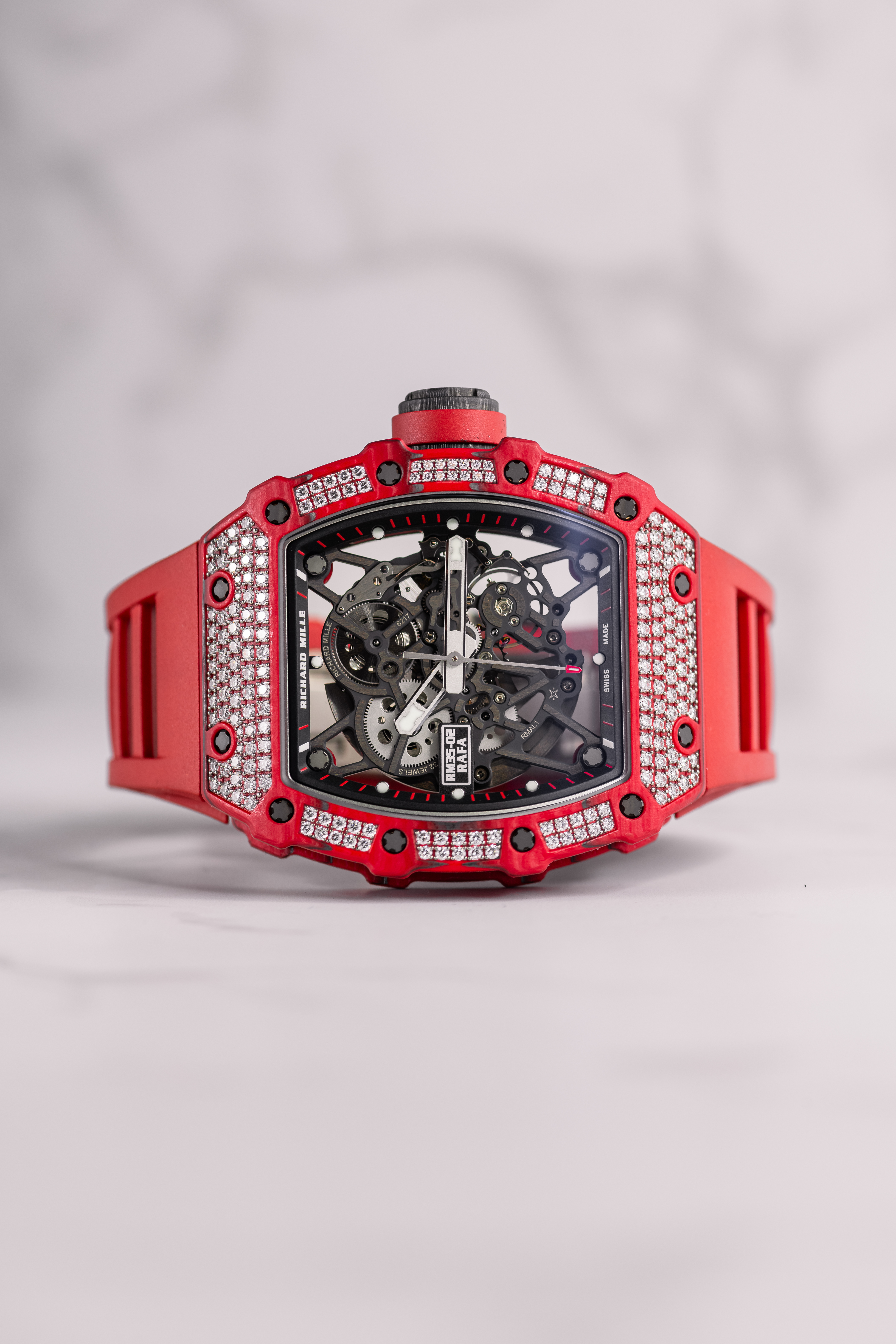 Richard mille red discount diamond