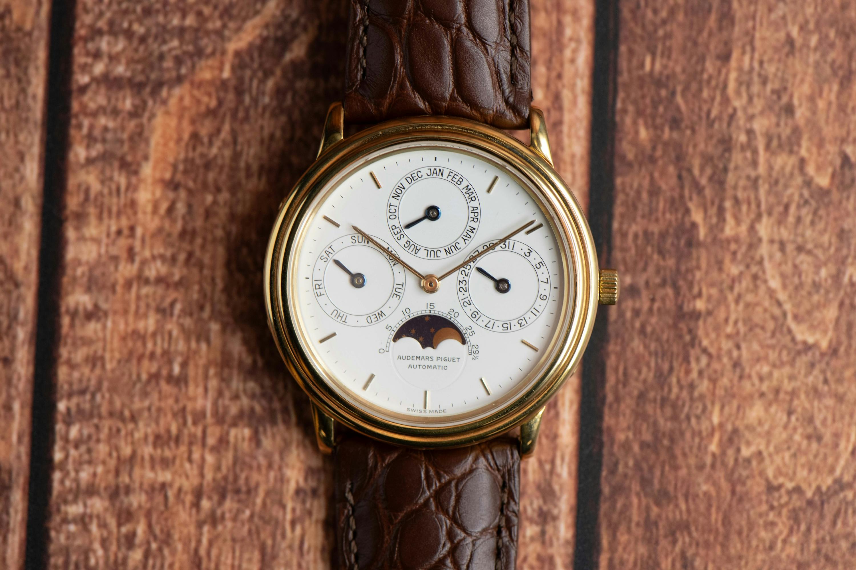 1980's Audemars Piguet Quantieme Perpetual Calendar Moonphase for sale