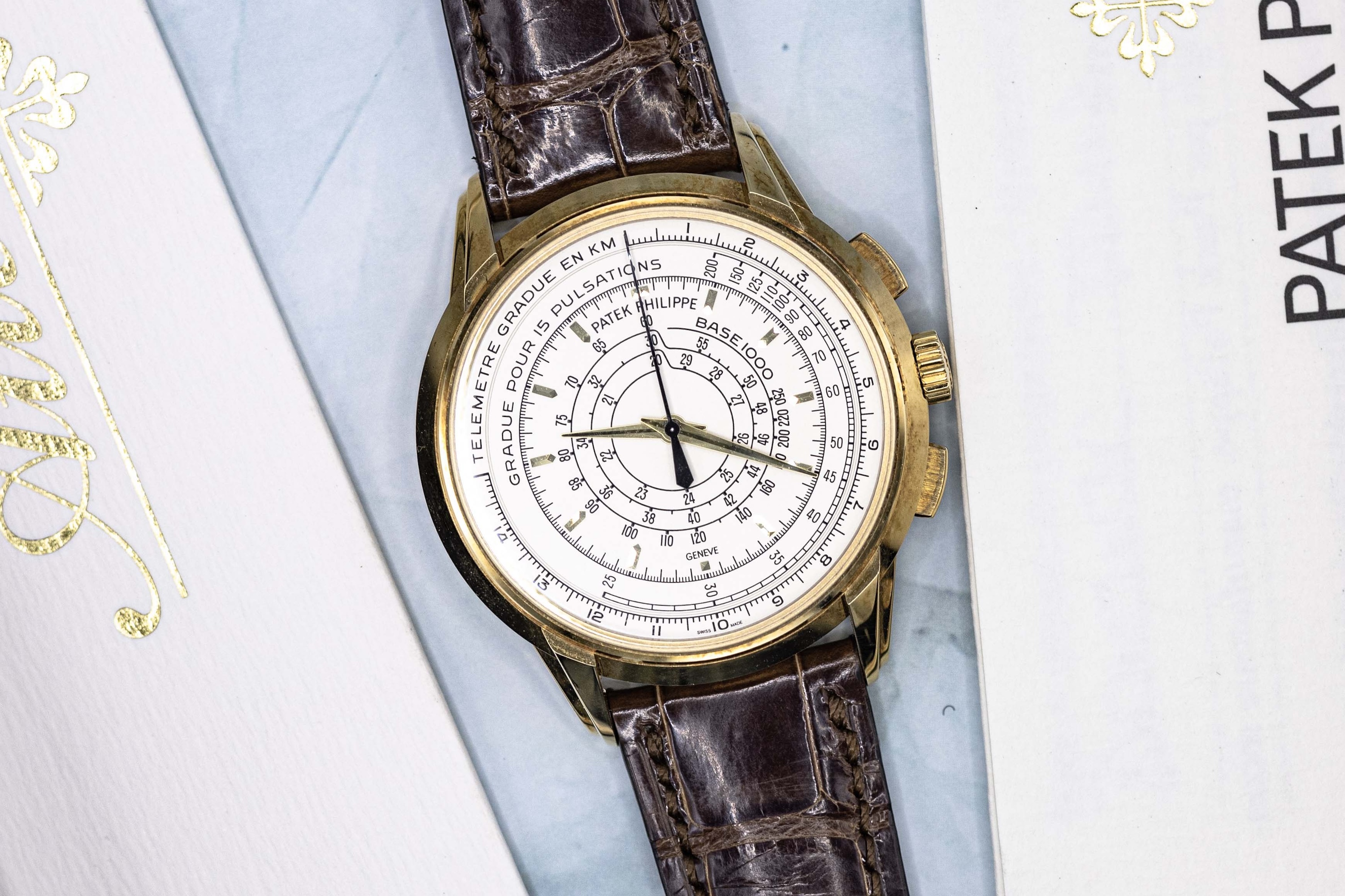 2015 Patek Philippe Chronograph '175th Anniversary' For Sale by