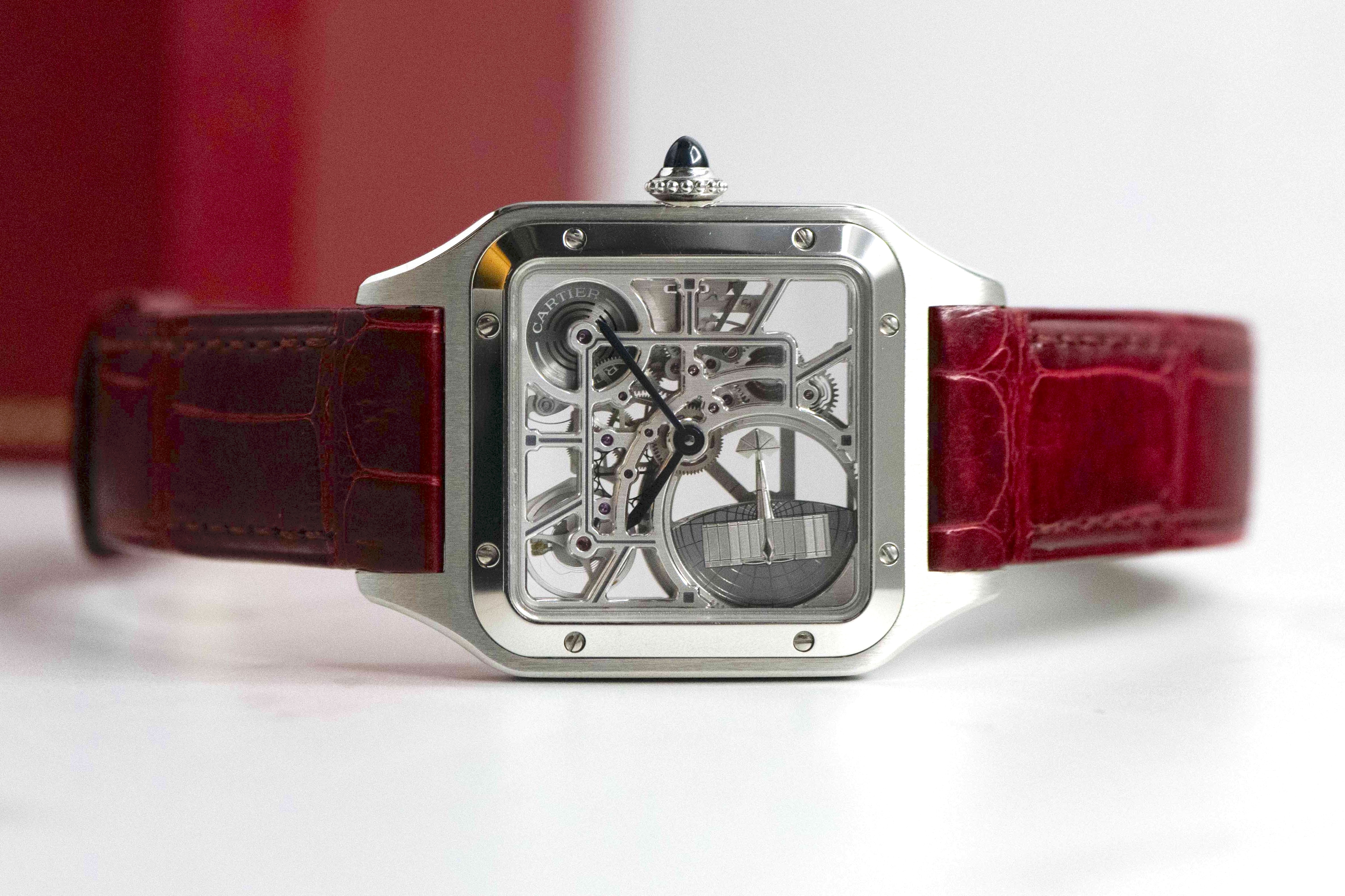 Cartier Santos トランプ　購入者限定　【廃盤　激レア】 2022 Cartier Santos De Cartier Skeleton for sale by auction