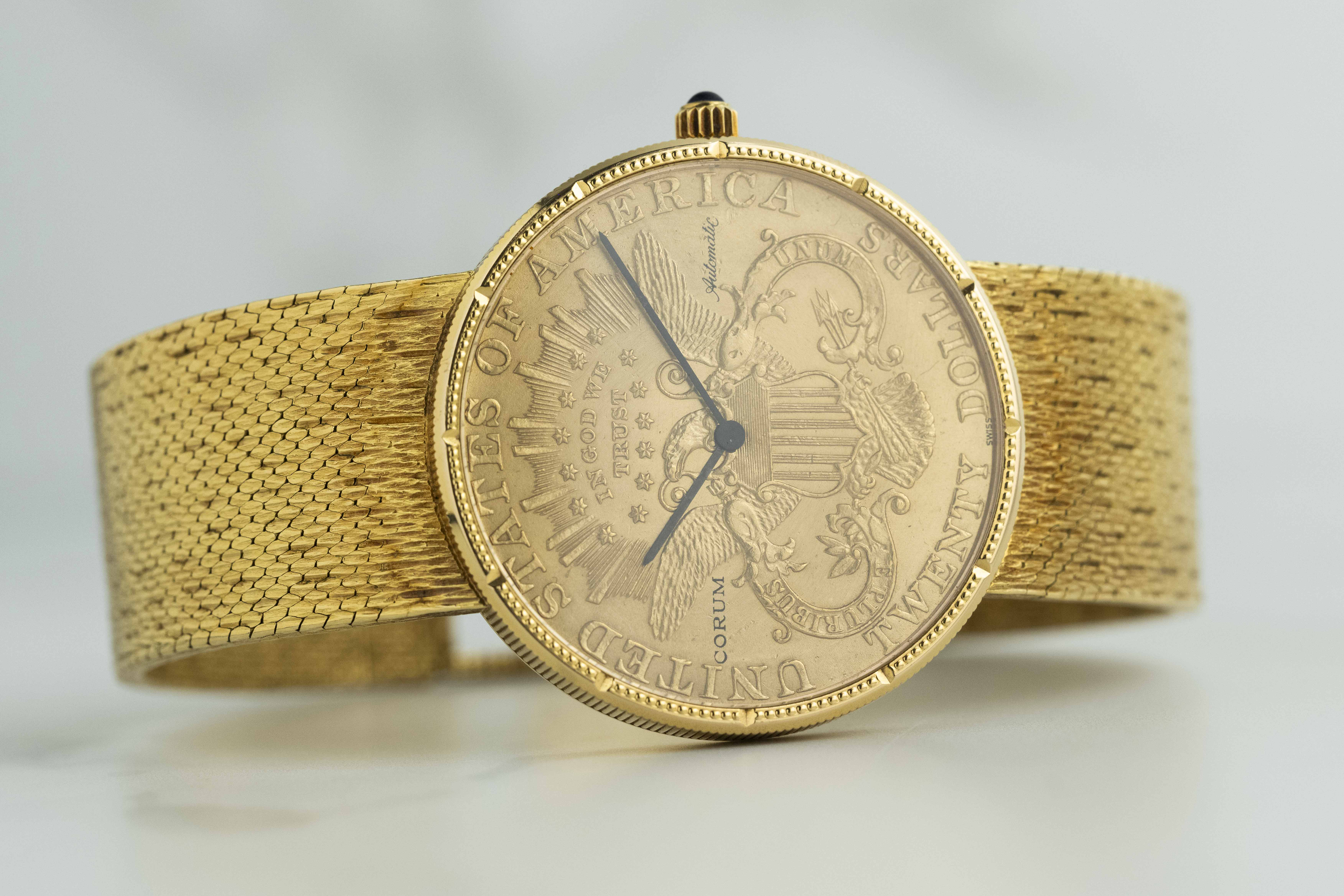 1974 Corum '20 Dollar Coin Watch' for sale by auction in London