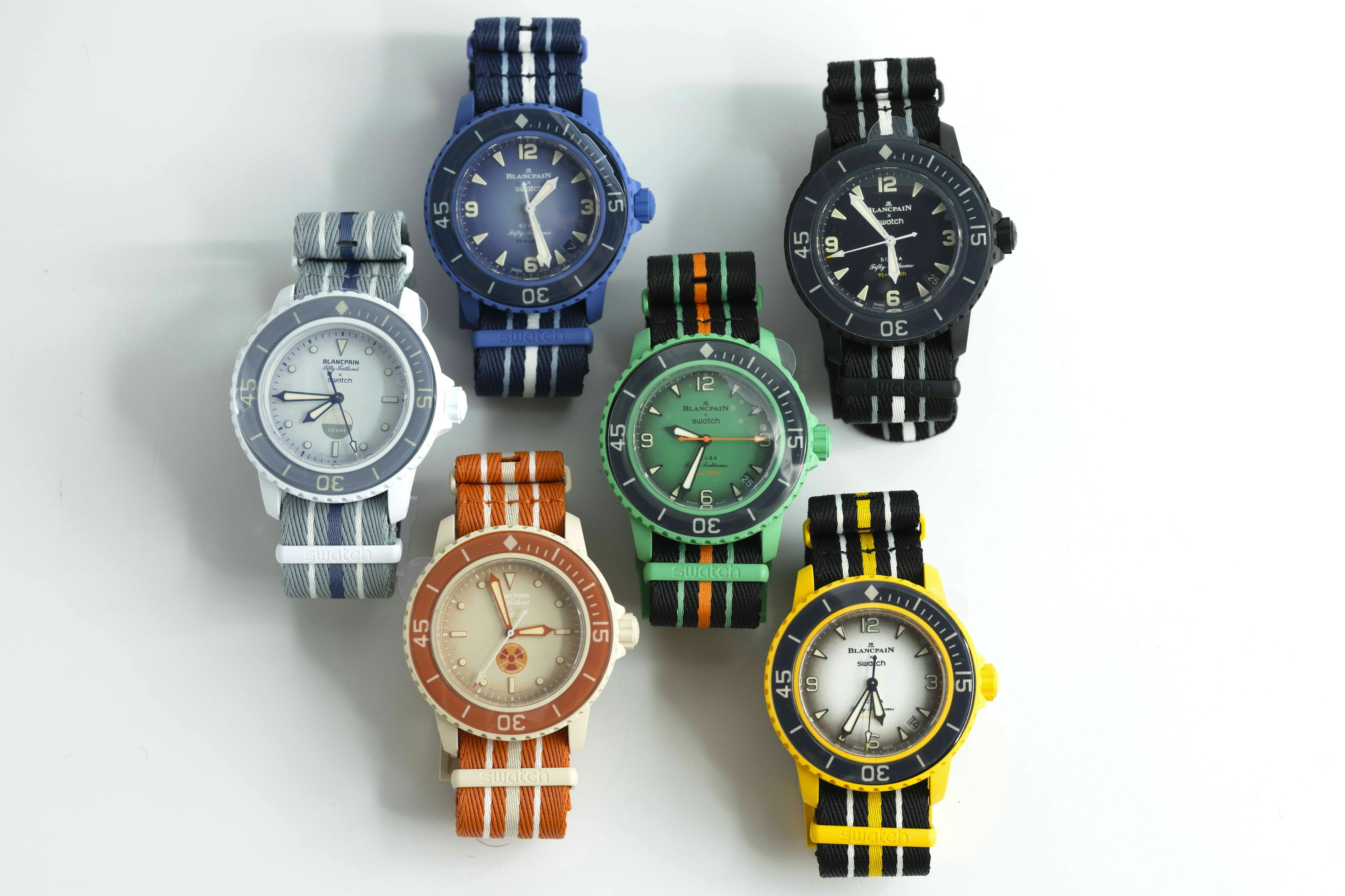 2023 Blancpain X Swatch Scuba Fifty Fathoms 