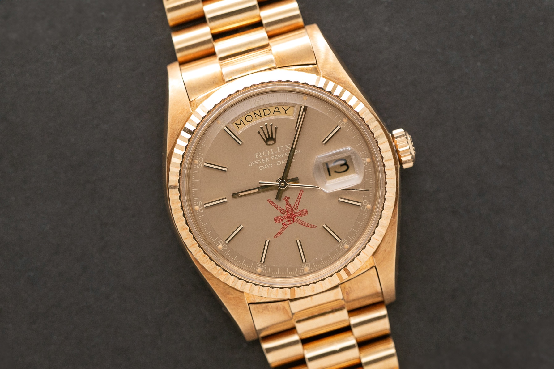 1974 Rolex Day-Date 'Khanjar' for sale by auction in Hong Kong