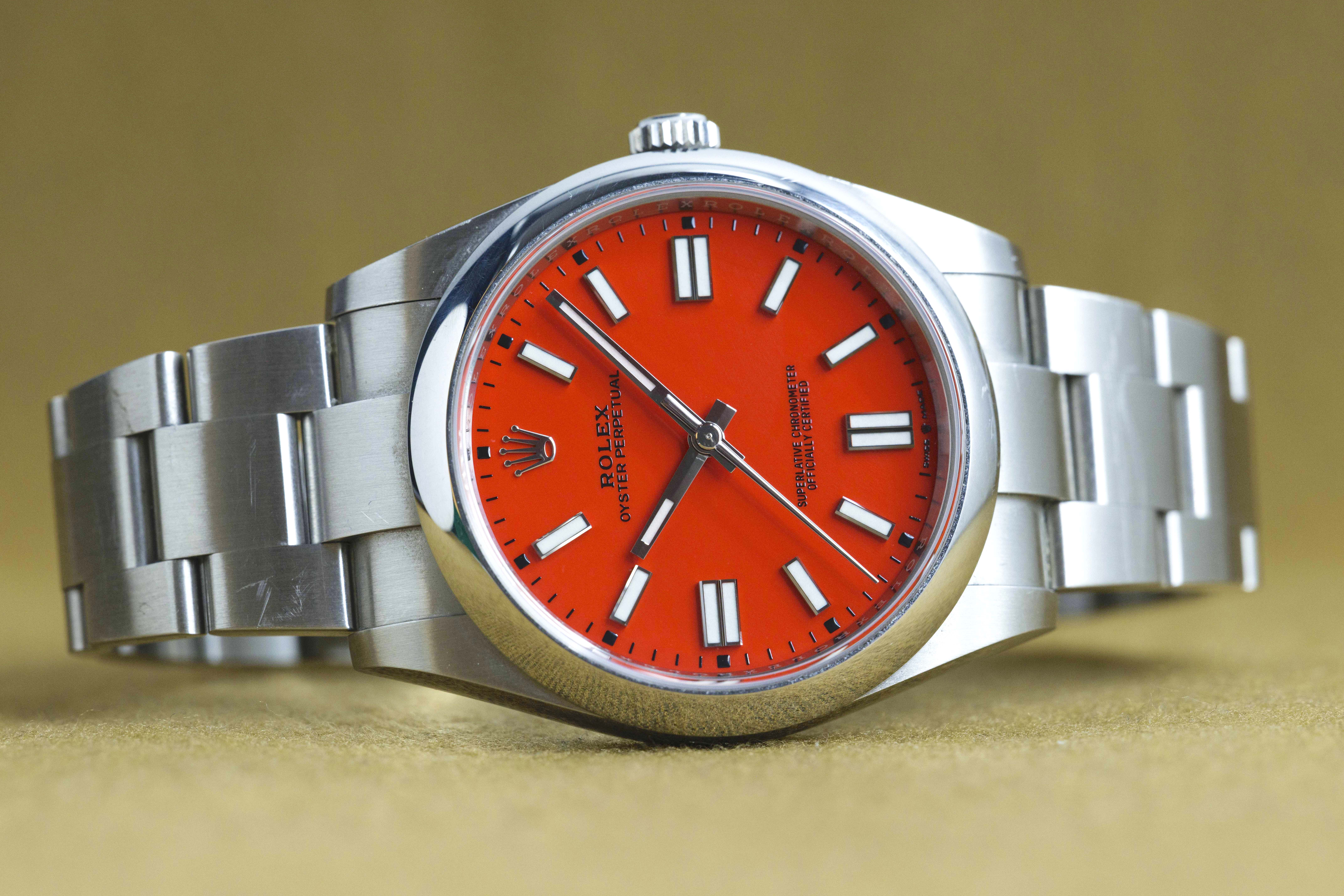 2021 Rolex Oyster Perpetual 41 'Coral' for sale by auction in