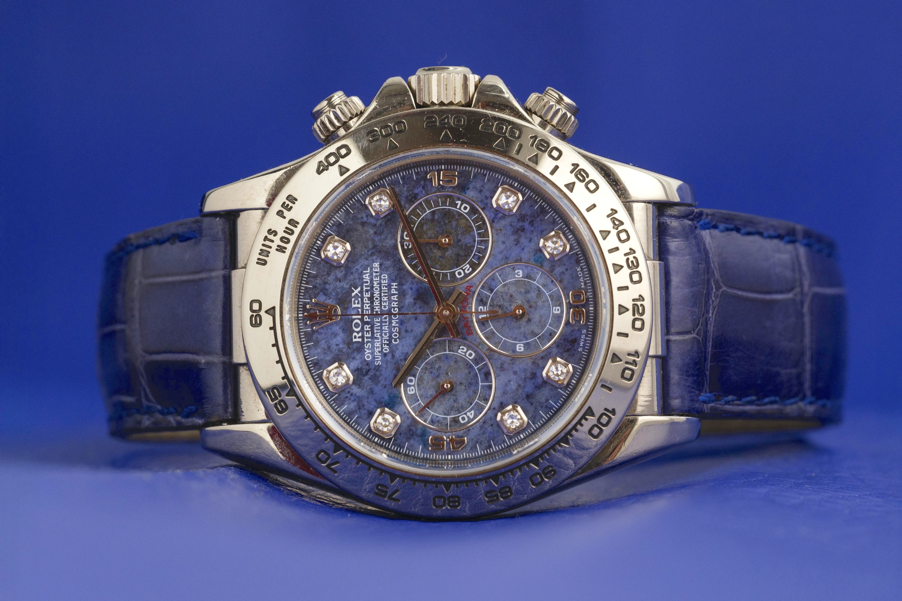 1990's Rolex Daytona 'Zenith' 'Sodalite' For Sale by Auction in