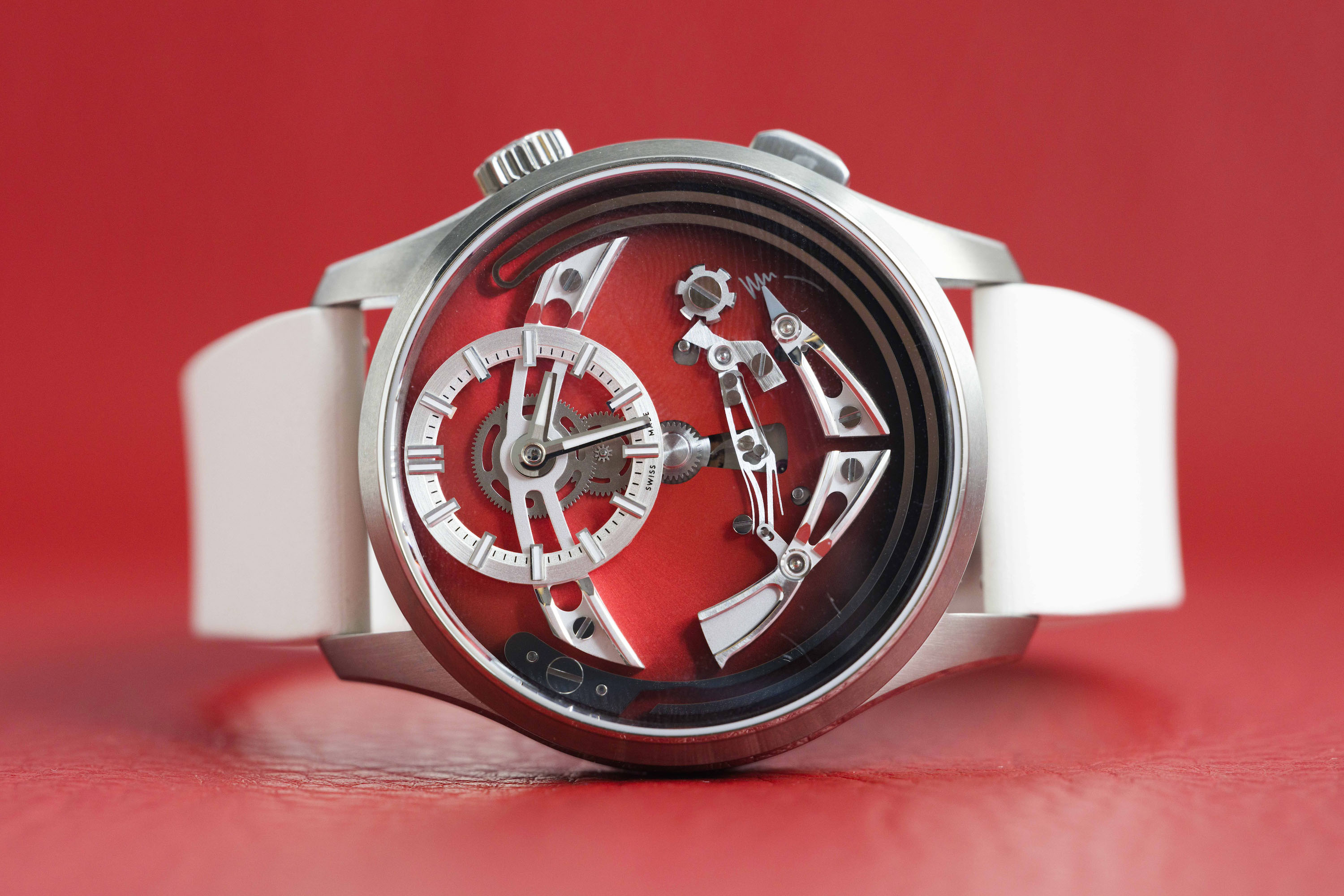 2024 Christopher Ward X Andrew Morgan Watches Bel Canto 'The Red