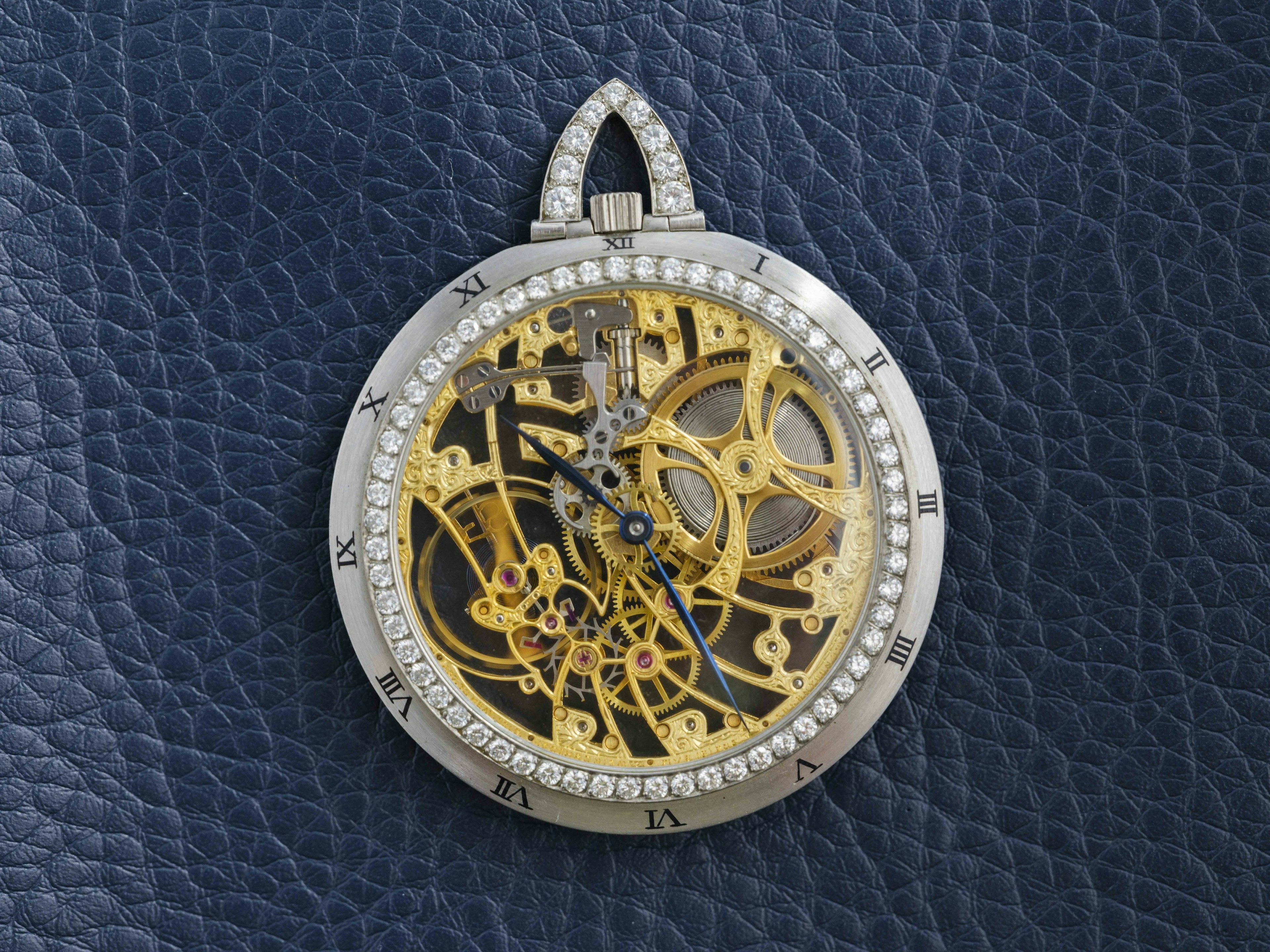 1970s Audemars Piguet Skeletonized Pocket Watch For Sale by
