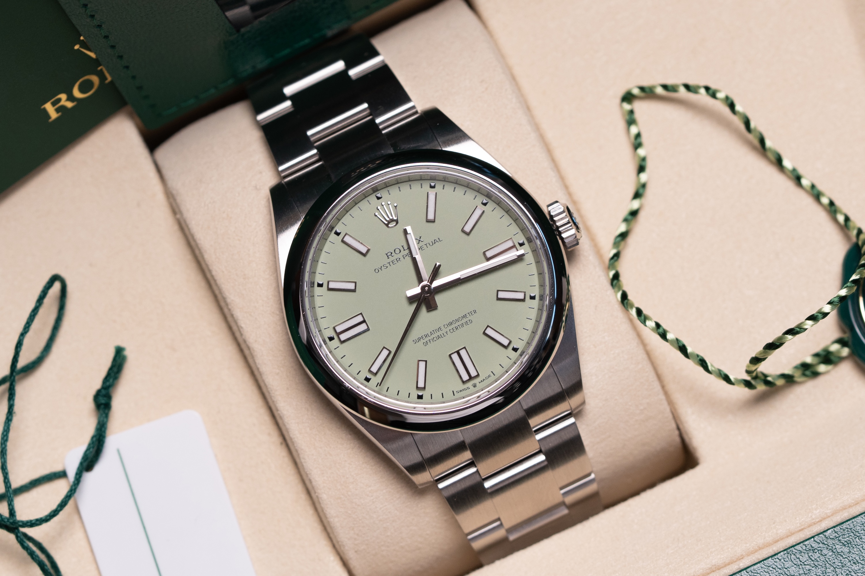 2025 Rolex Oyster Perpetual 41 'Pistachio' for sale by auction in