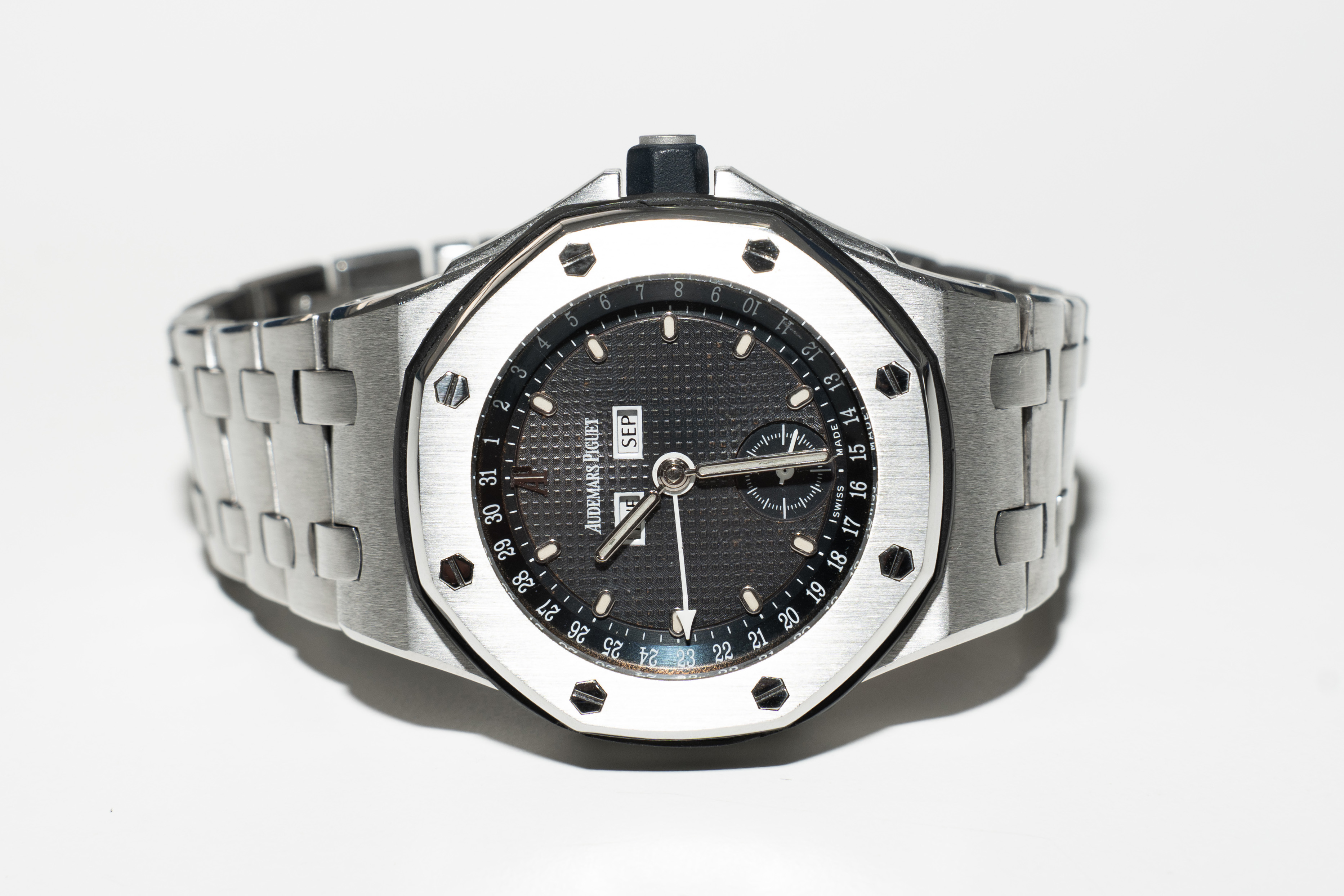 1997 Audemars Piguet Royal Oak Offshore Triple Calendar For Sale