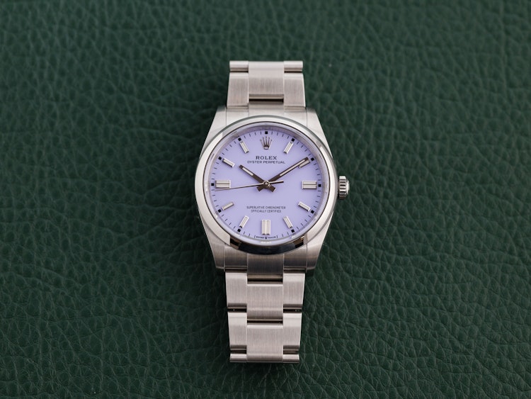2025 Rolex Oyster Perpetual 36 'Lavender' For Sale by Auction in London ...