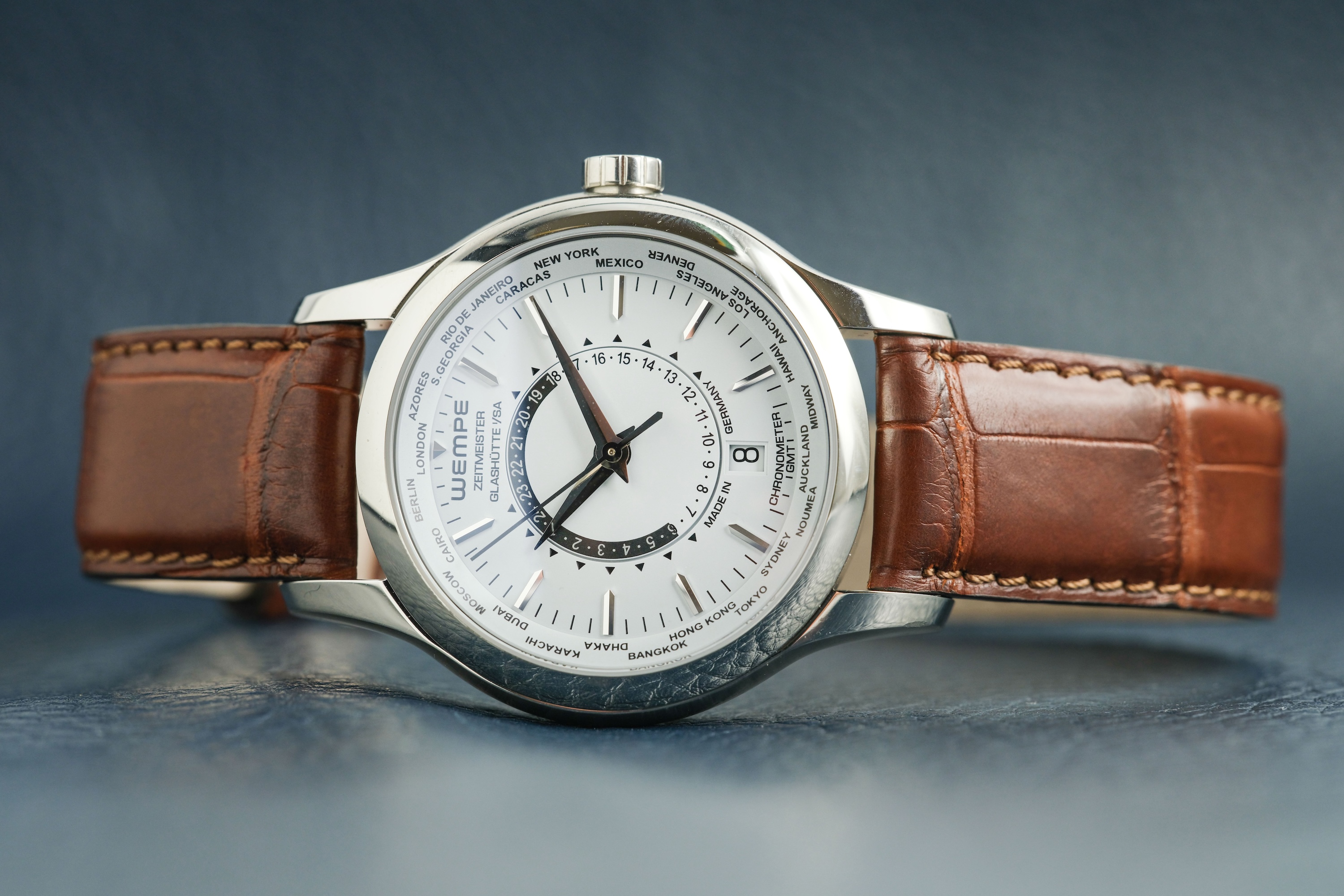 2020s Wempe Zeitmeister Classic World Time For Sale by Auction in
