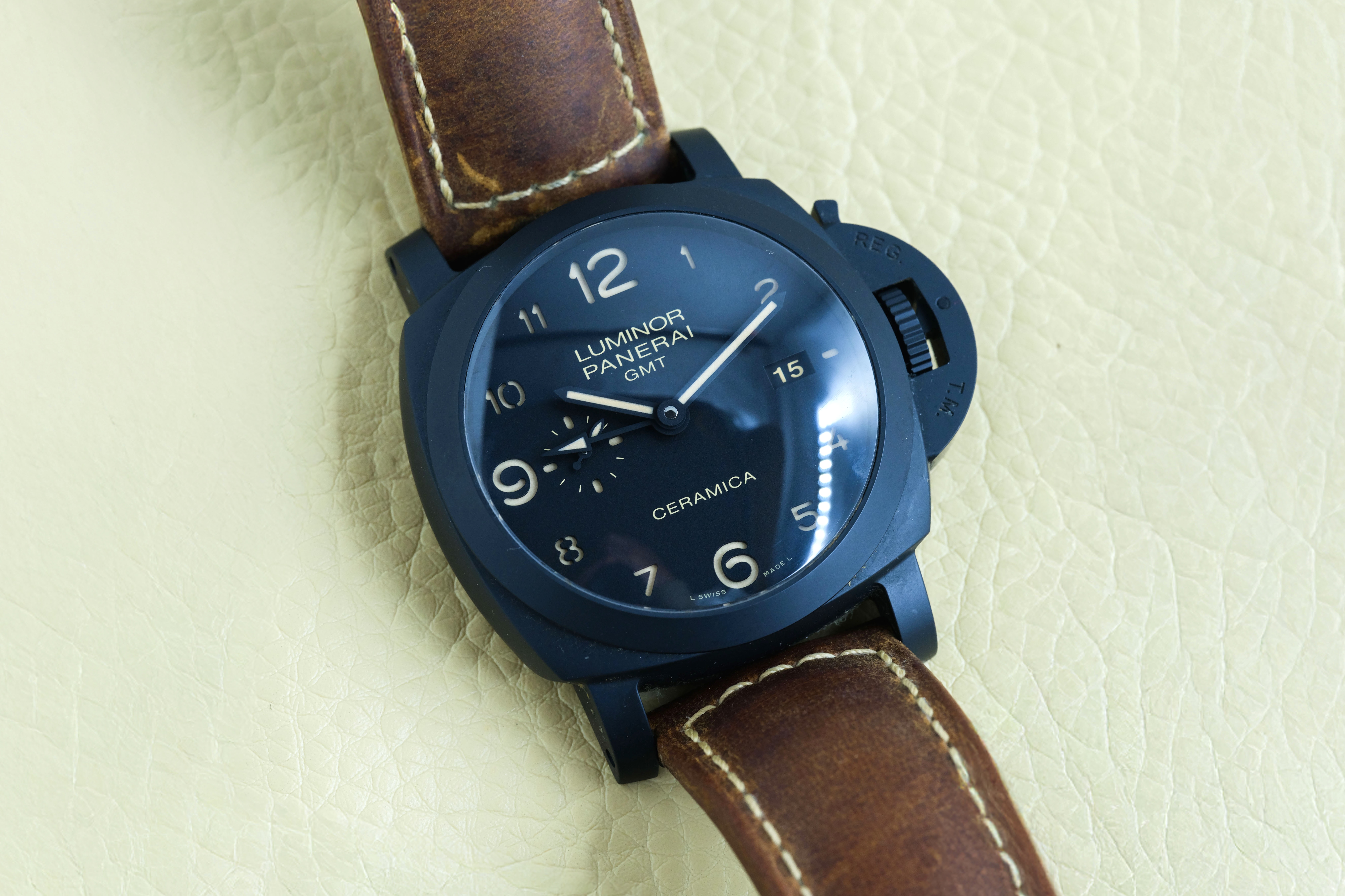 2010 Panerai Ferrari Granturismo GMT For Sale by Auction in London