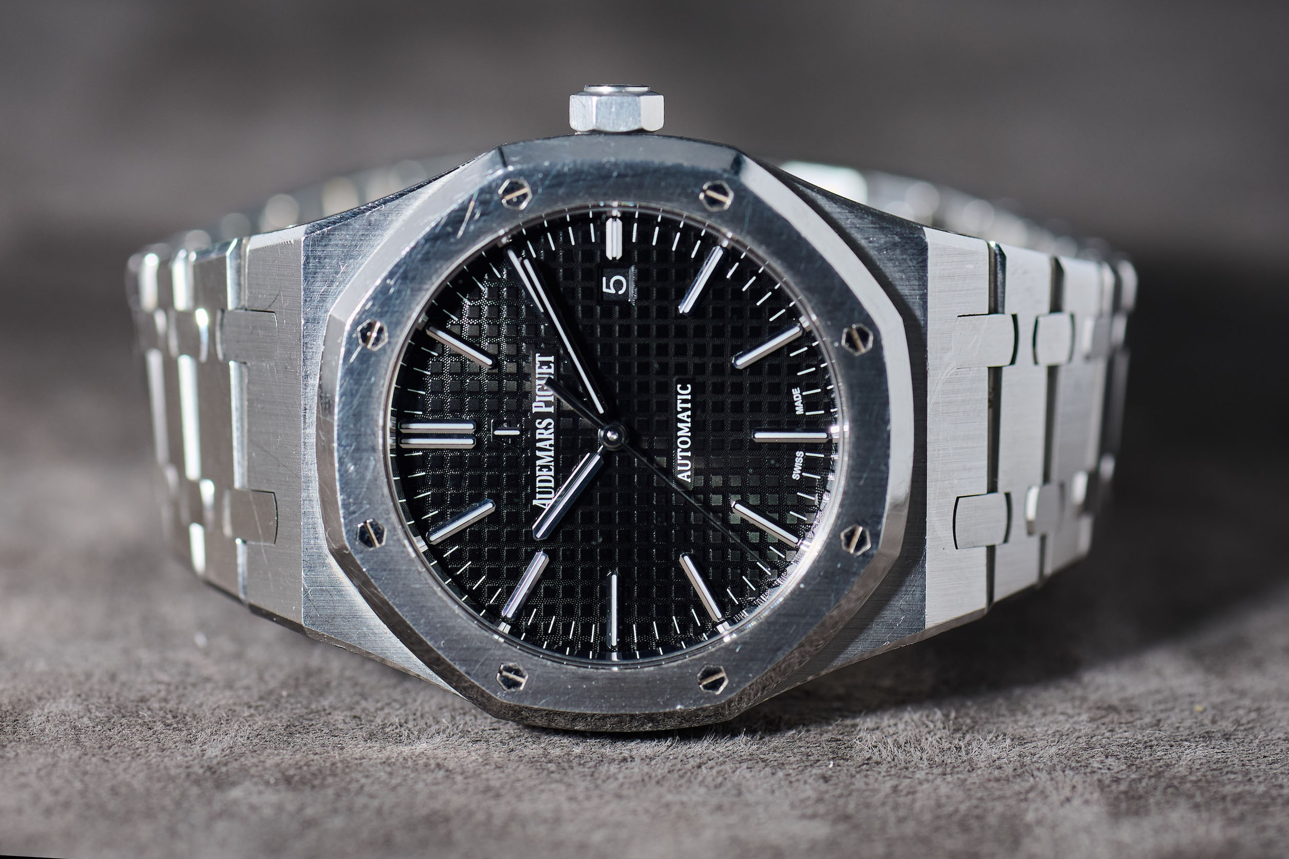 1990's Audemars Piguet Royal Oak Day-Date Moonphase For Sale by