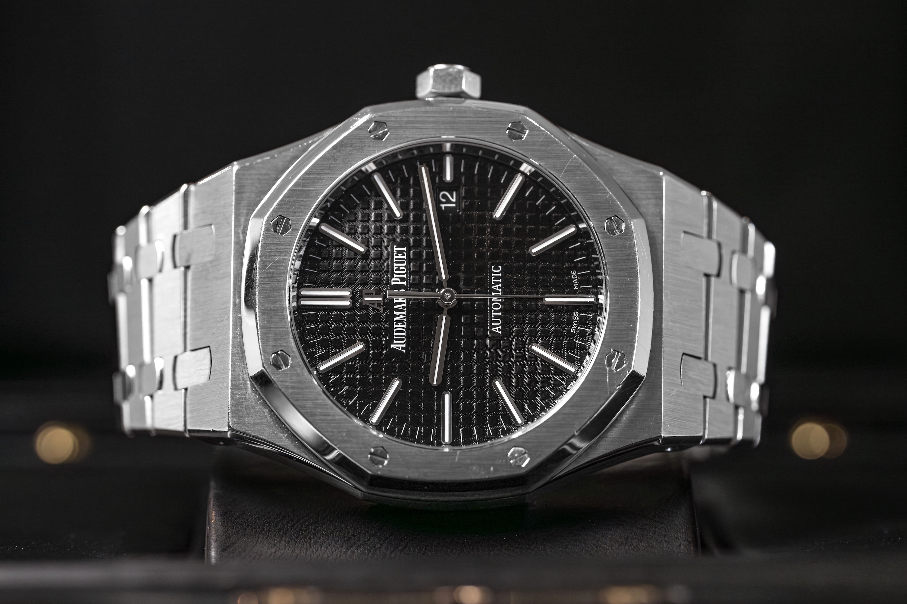 1990's Audemars Piguet Royal Oak Day-Date Moonphase For Sale by