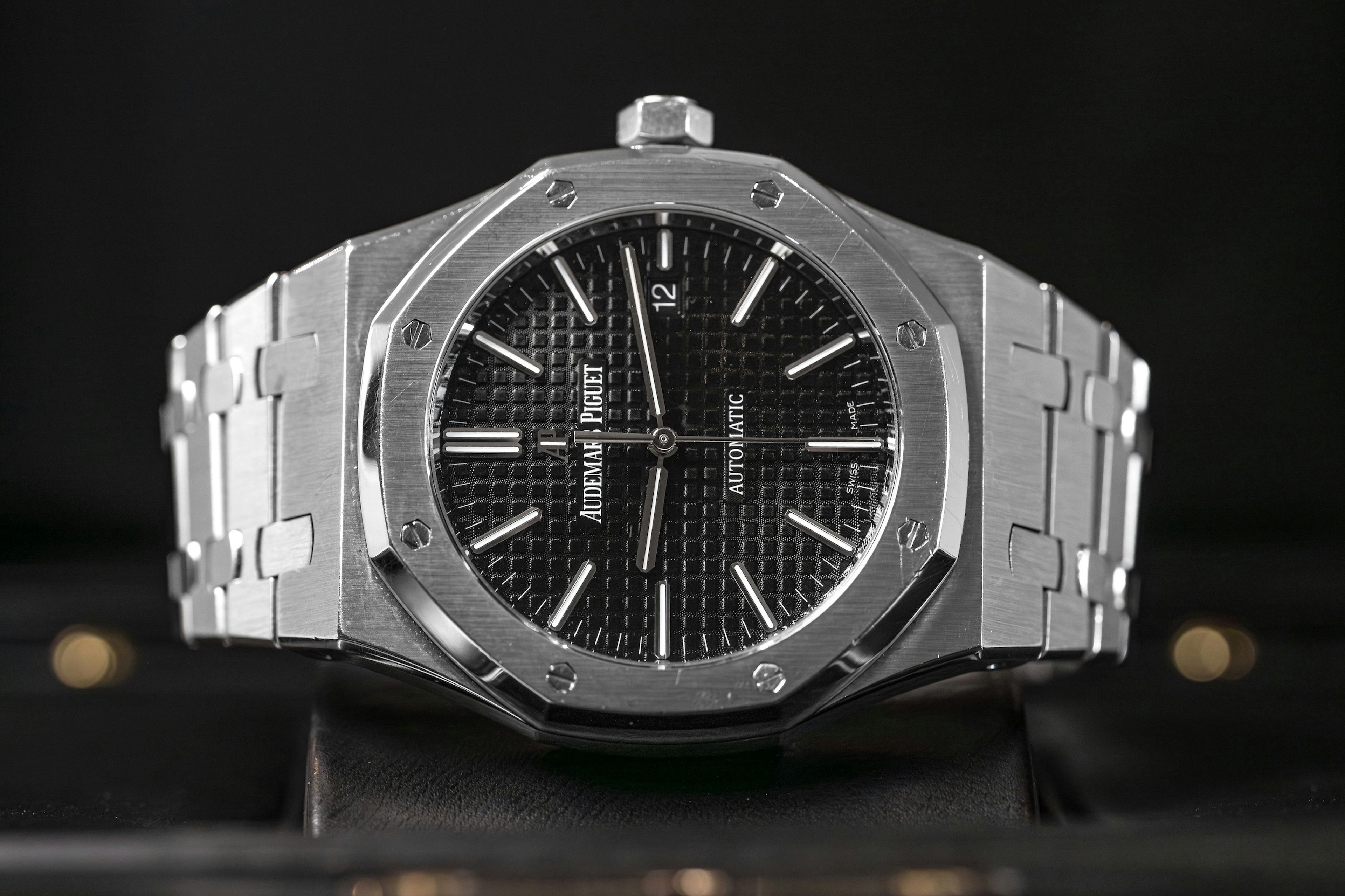 2015 Audemars Piguet Royal Oak Table Clock For Sale by Auction in 