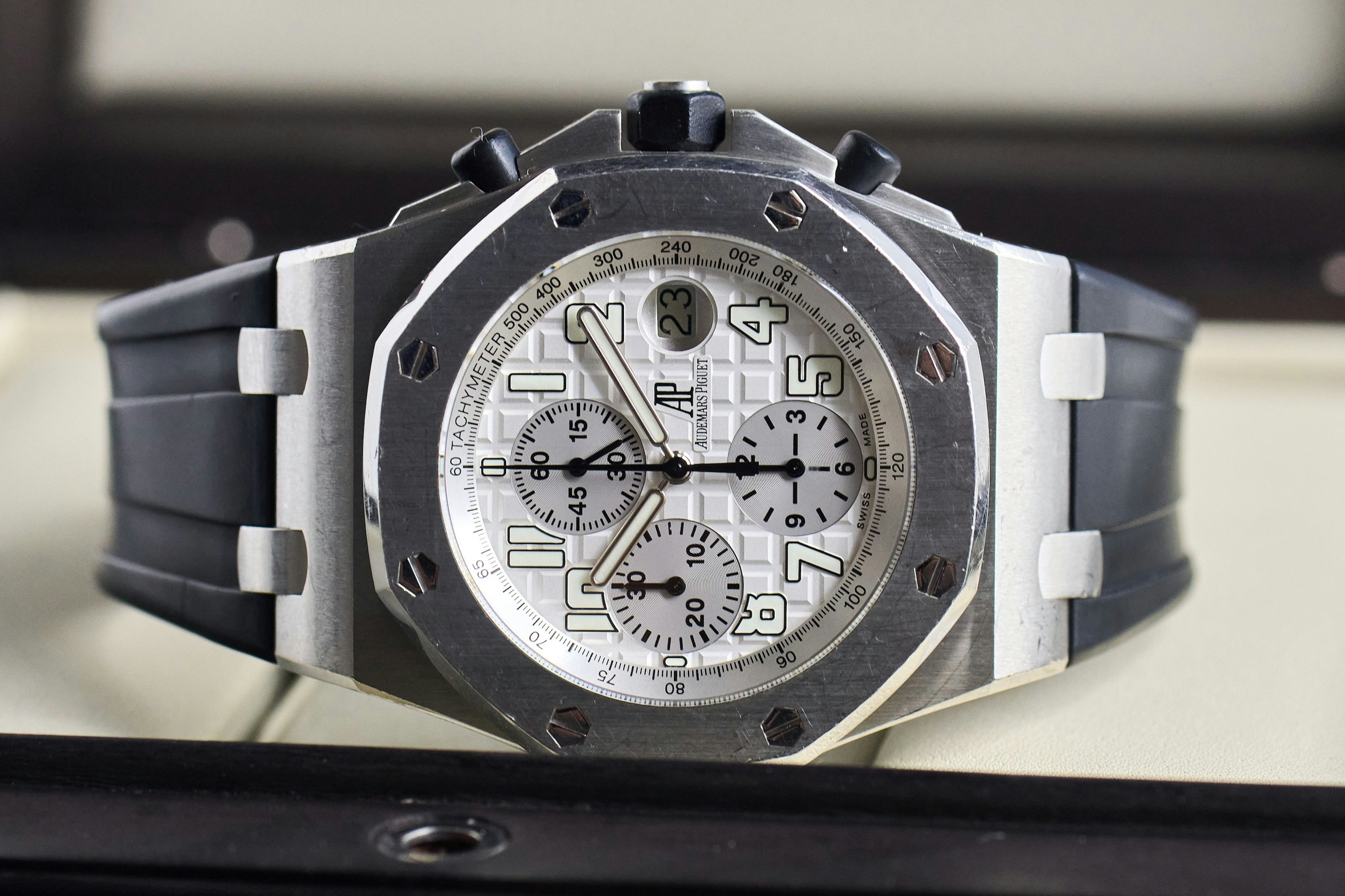 2015 Audemars Piguet Royal Oak Table Clock For Sale by Auction in 