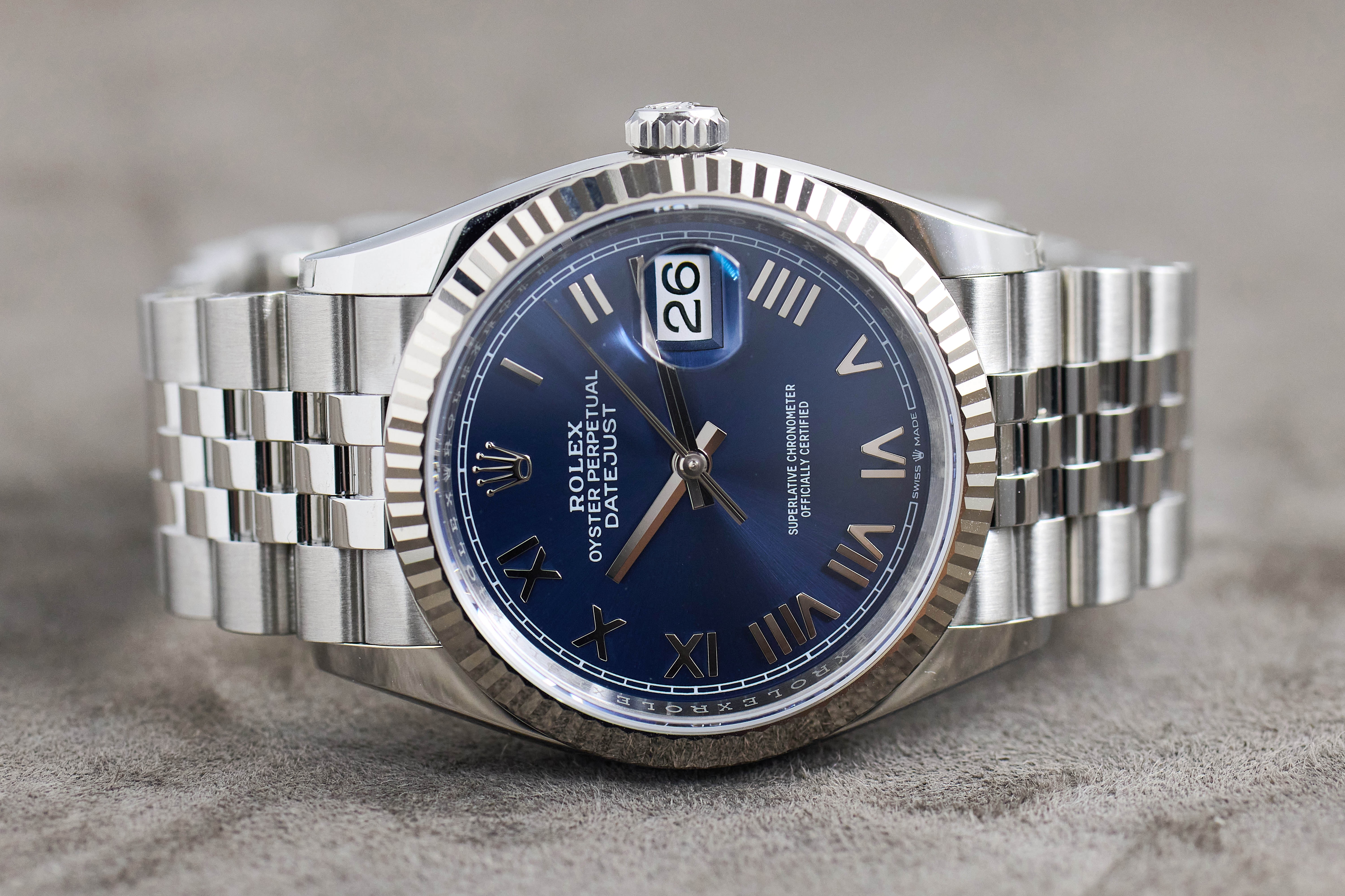 F348TB【2017年ギャラ】Rolex Datejust 36 2017 ROLEX DATEJUST 36 For Sale by Auction in London, UK, United