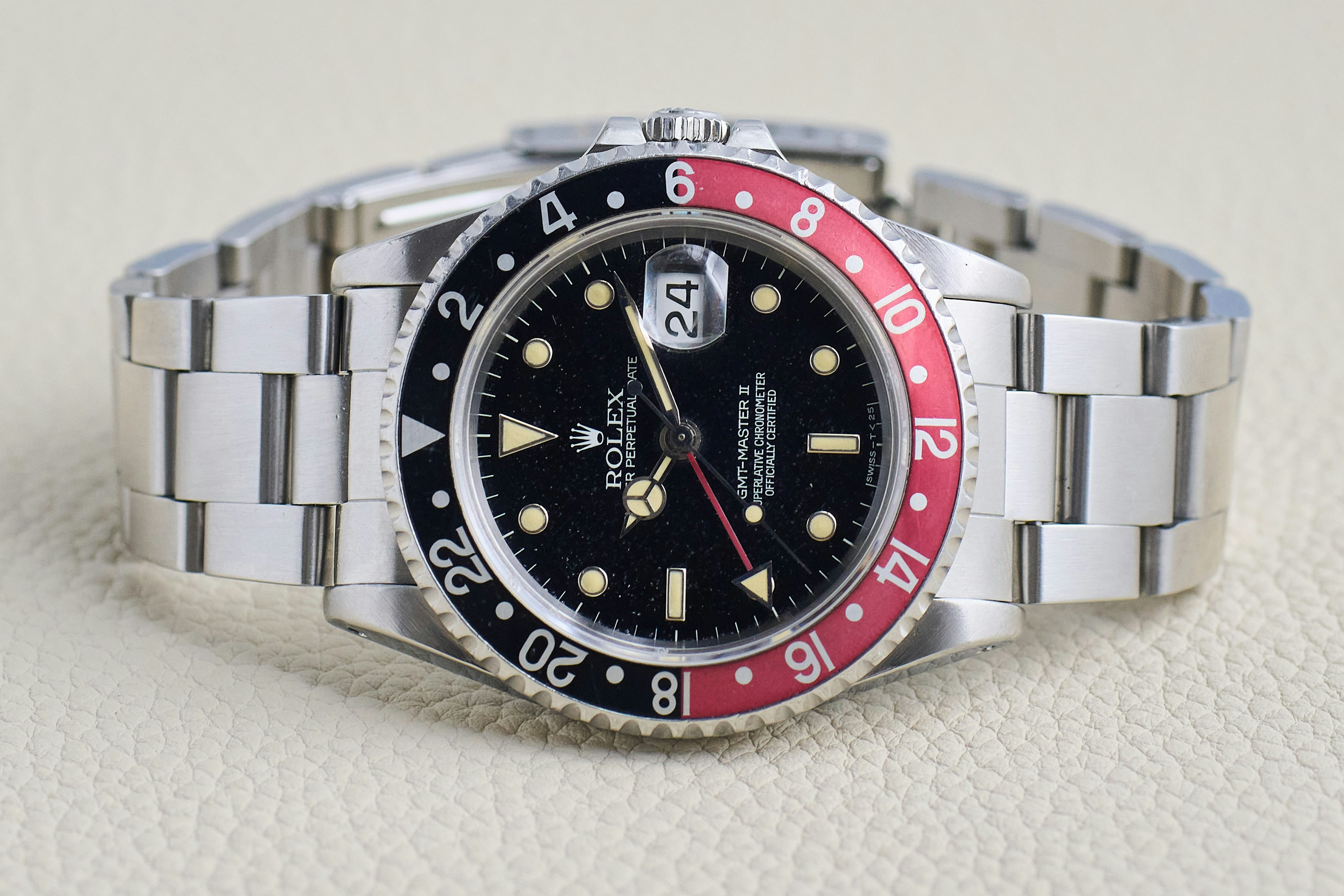 1990s Rolex GMT-Master II 'Coke'