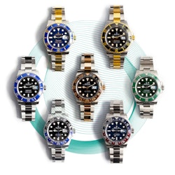 7 Rolex watches